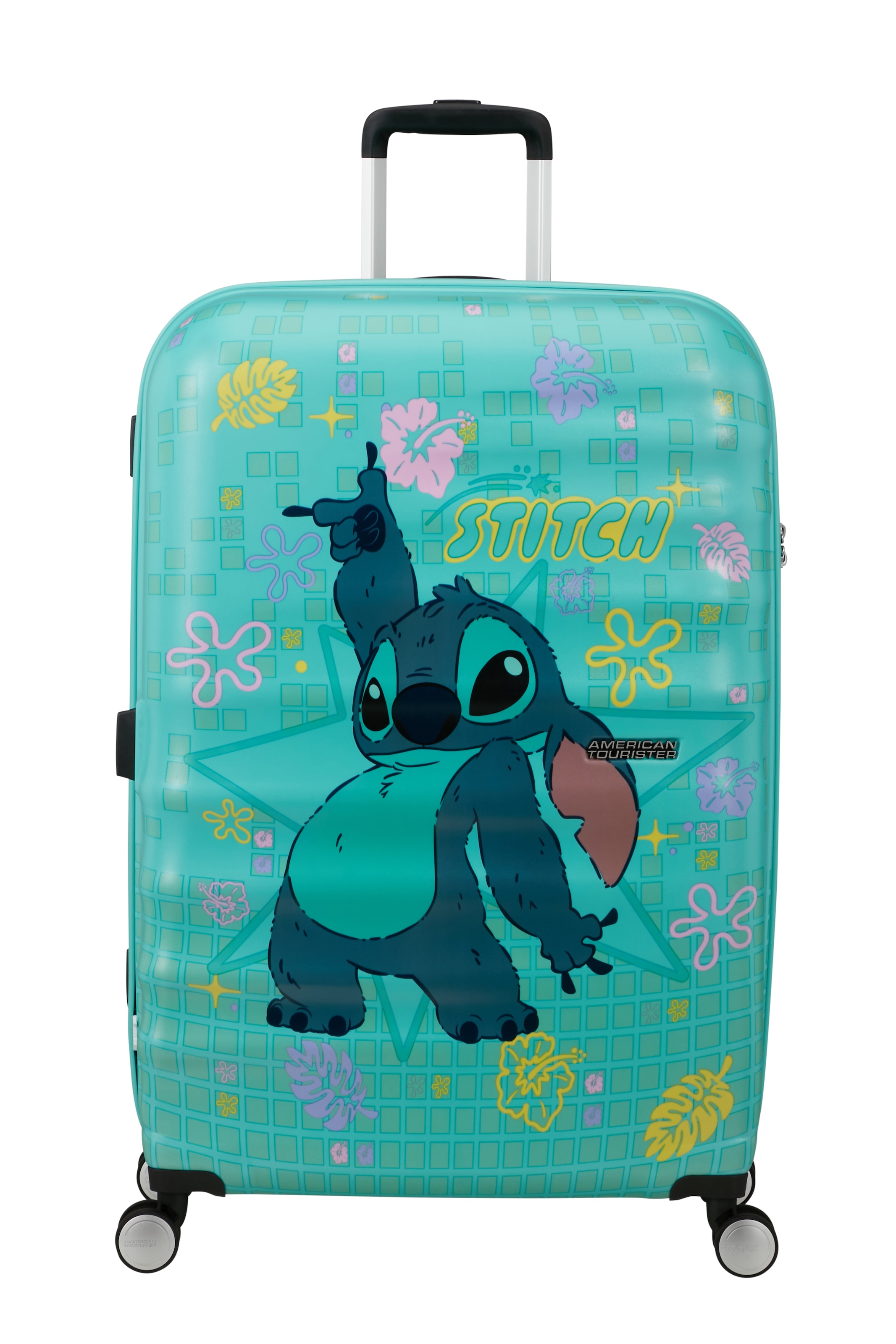 American Tourister® Hartschalen-Trolley »WAVEBREAKER DISNEY, verschiedene Motive«, 4 Rollen, Reisekoffer Reisegepäck