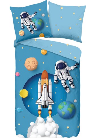 good morning Kinderbettwäsche »Spaceworld« (2 tlg.)...