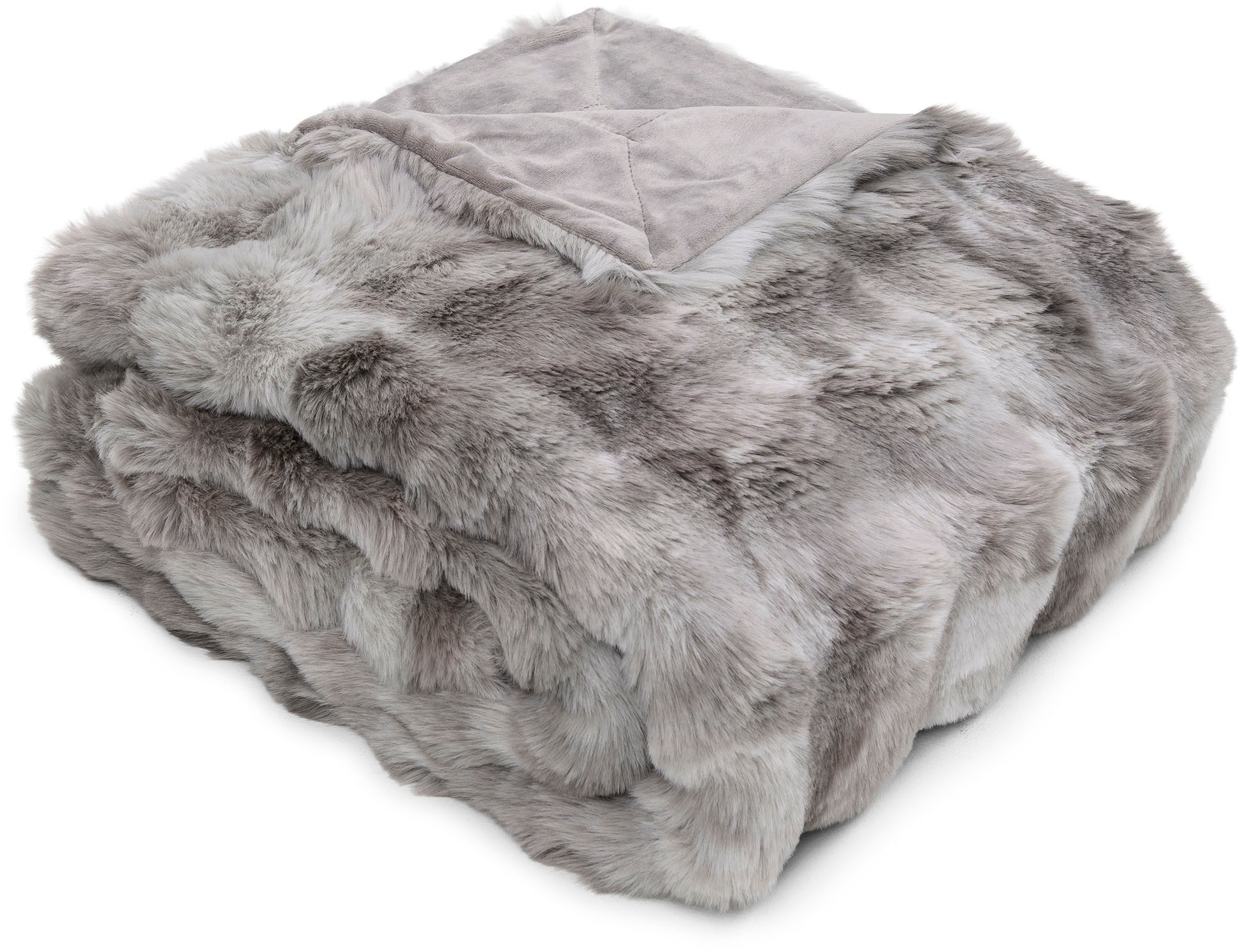 bugatti Wohndecke "Bubble Felldecke bugatti" in luxuriöser Felloptik günstig online kaufen