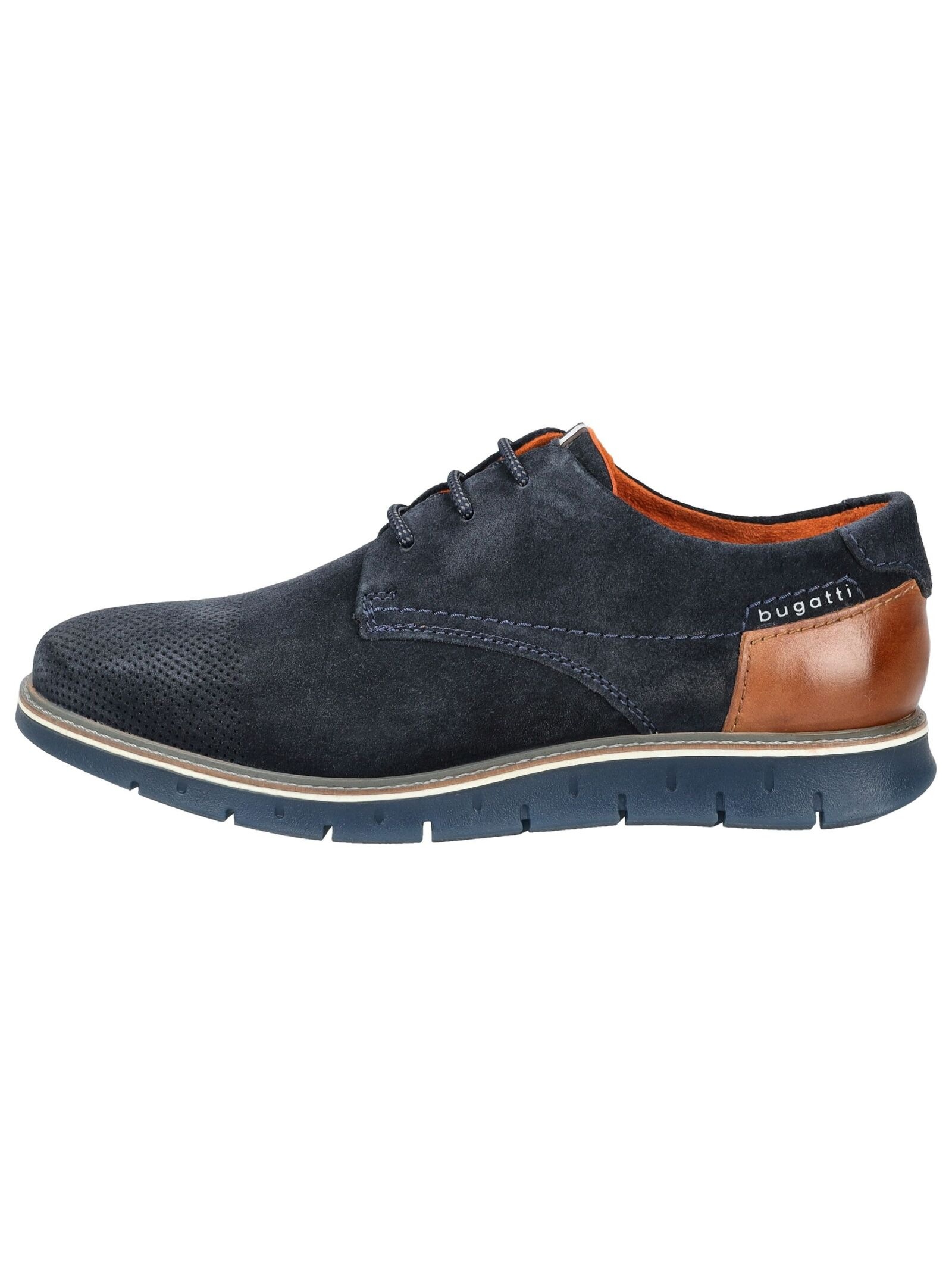 bugatti Schnürschuh "bugatti Halbschuhe Veloursleder" günstig online kaufen
