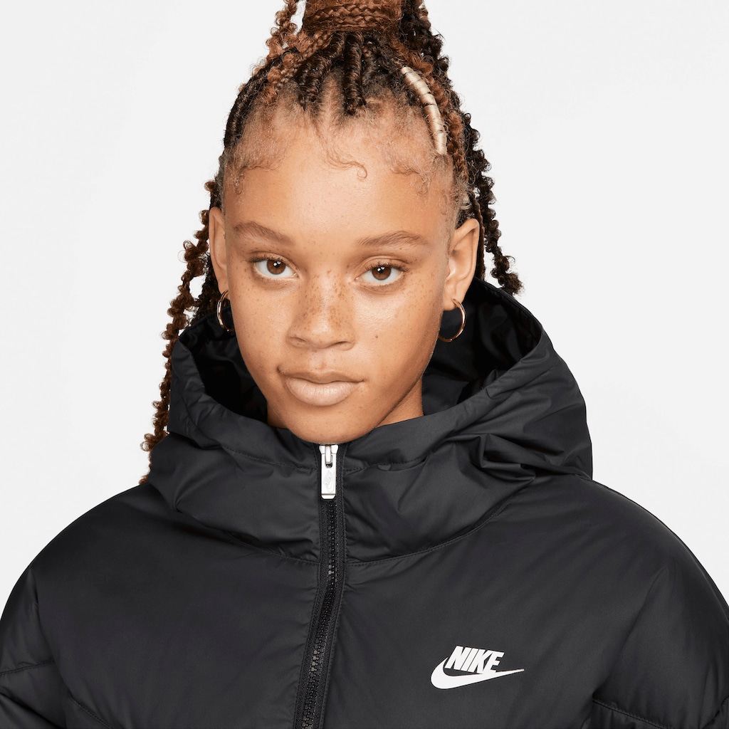 Nike Sportswear Outdoorjacke »W NSW SF DWN WR HD JKT«, mit Kapuze