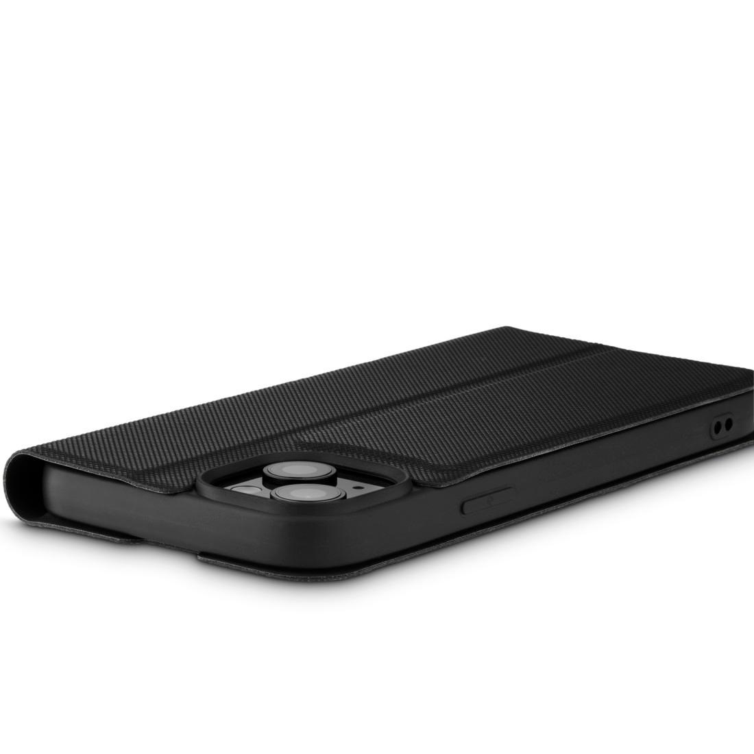 Hama Smartphone-Hülle »Handytasche Booklet für Apple iPhone 15 mit Kartenfächer, Schwarz«, Apple iPhone 15