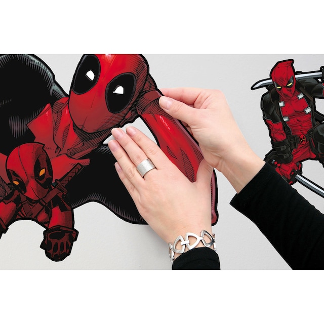 selbstklebendes (8 | Wandtattoo Posing«, x (Breite BAUR Komar cm Wandtattoo Höhe), 100x70 »Deadpool St.),