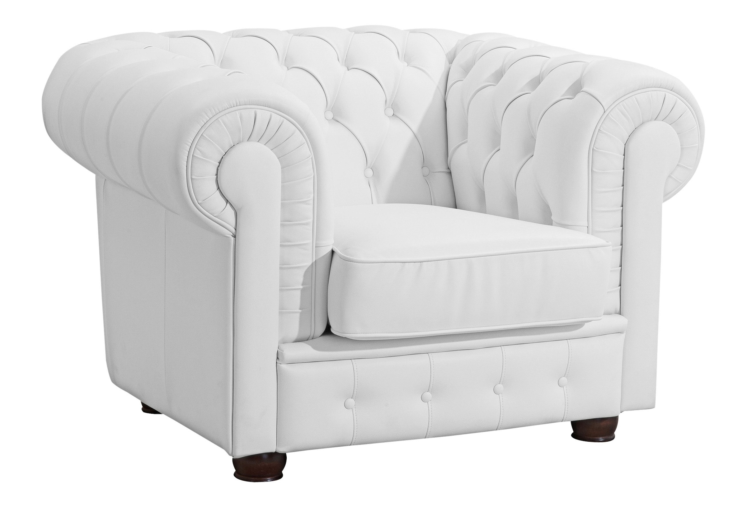 Max Winzer Chesterfield-Sessel "Windsor, Loungesessel", mit edler Knopfheftung