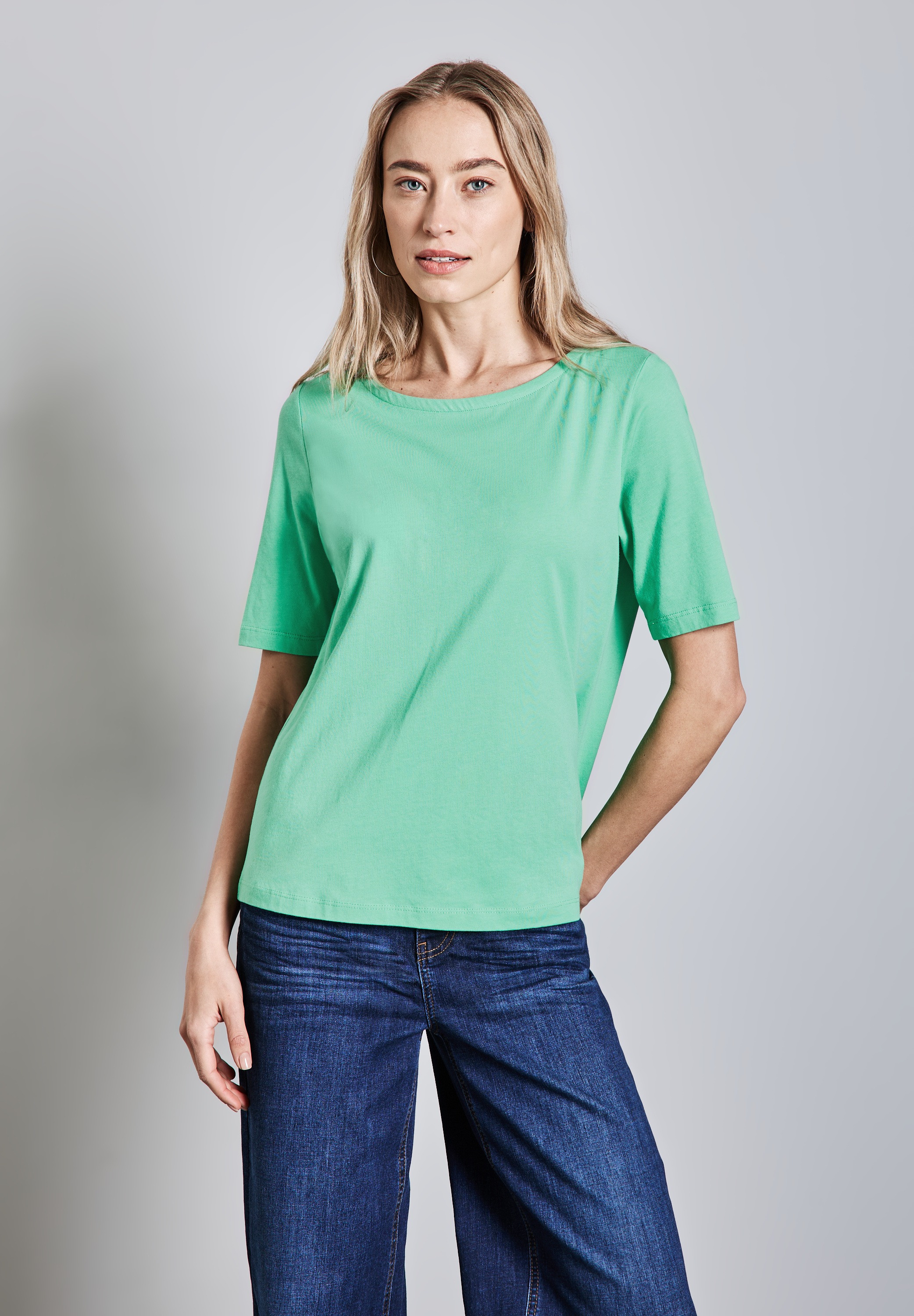 STREET ONE T-Shirt, aus reiner Baumwolle günstig online kaufen