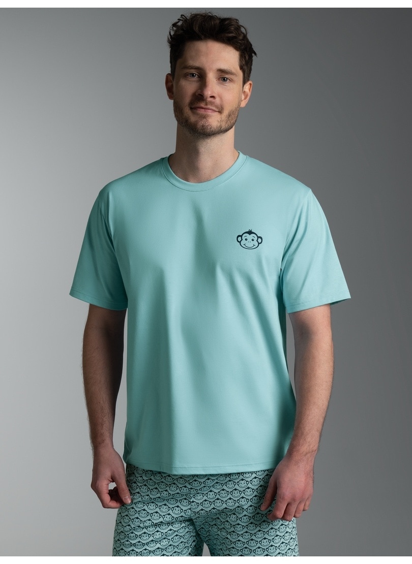Trigema 1100000002199 "TRIGEMA T Shirt mit Printmotiv "Äffchen"" 1