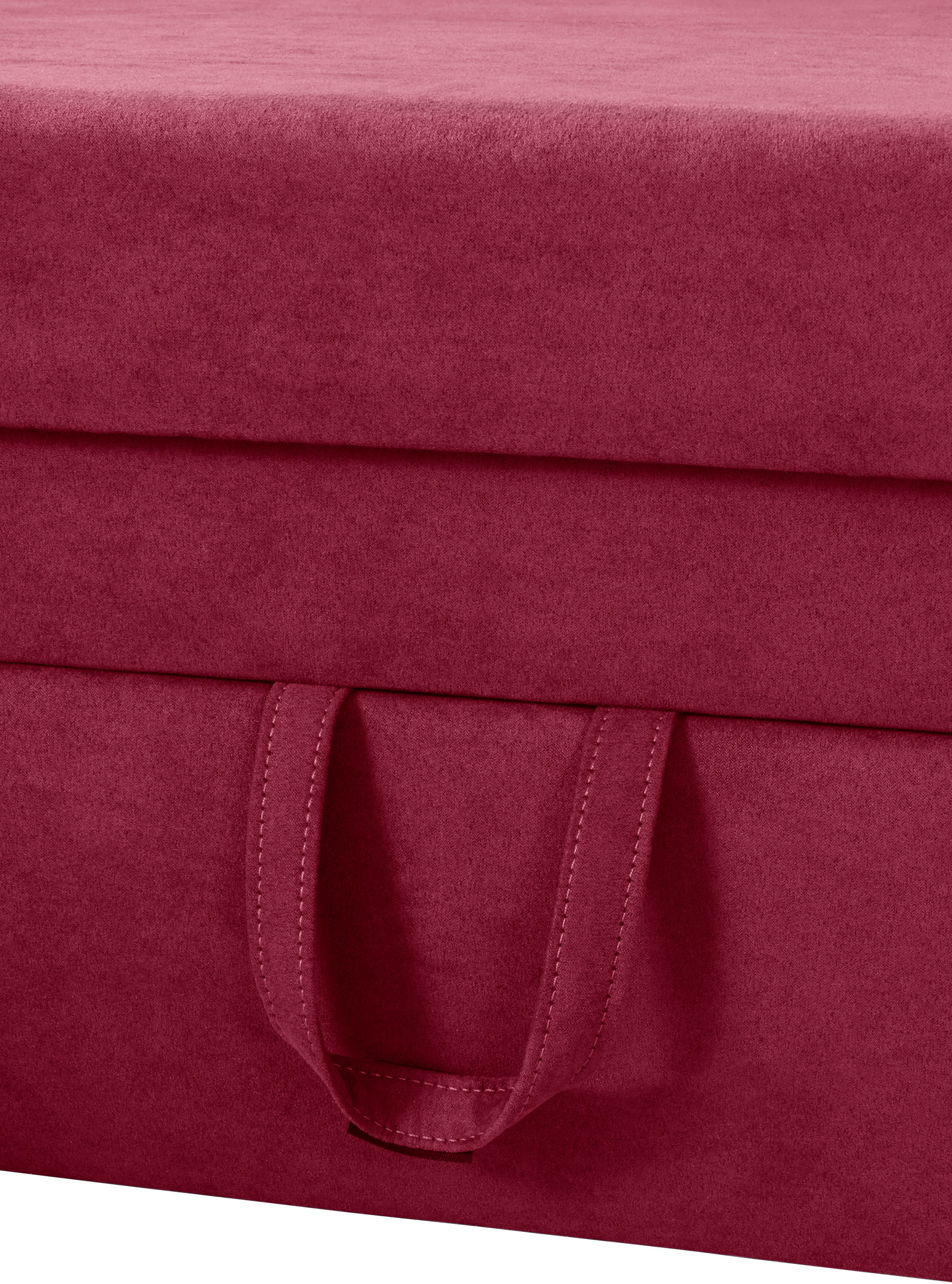 Places of Style Wohnlandschaft »Lolland U-Form«, Wahlweise mit Bettfunktion und Stauraum, auch mit abwischbarem Bezug