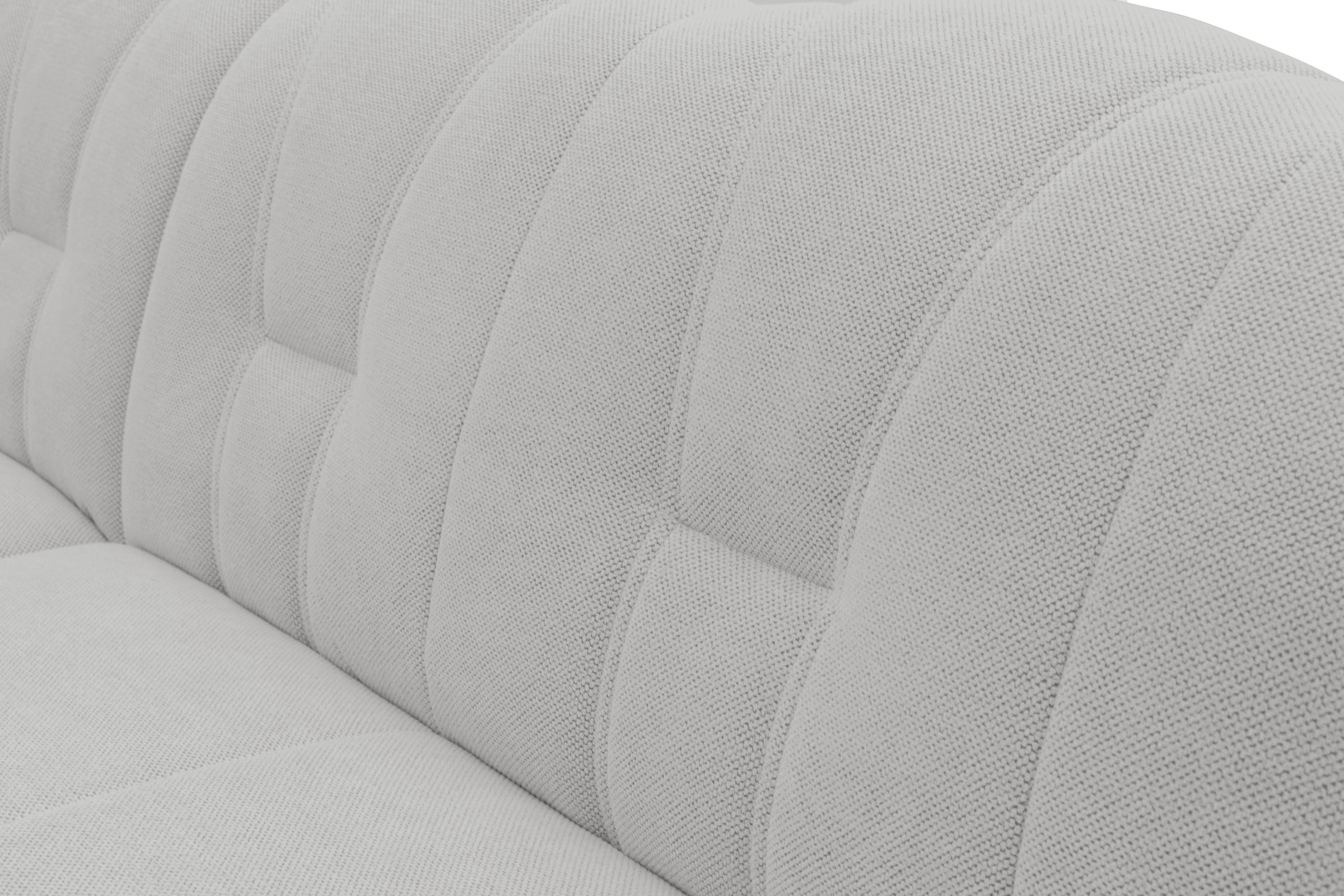 DOMO collection Wohnlandschaft »Flores auch in Leder-Bezug, B/T/H: 293/180/86 cm, U-Form«, (3 St.), wahlweise mit Bettfunktion, wahlweise mit Federkern
