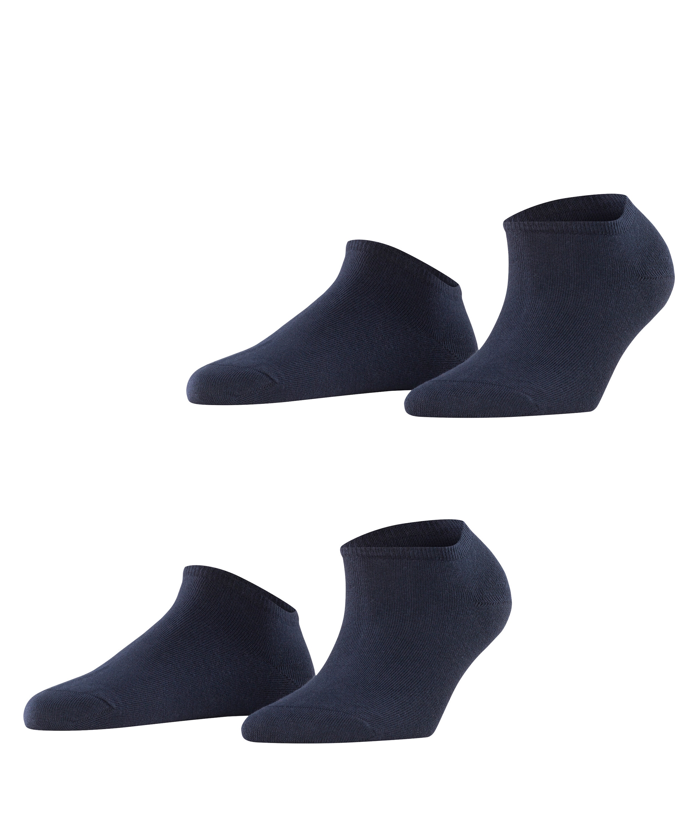 Esprit Sneakersocken "Uni" 2 Paar, verstärkt, knöchelfrei und aus weichem Material Baumwolle