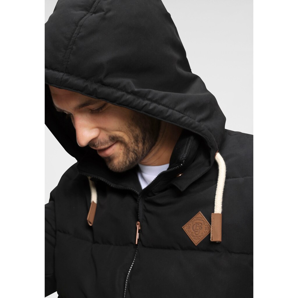 Bruno Banani Steppjacke, mit Kapuze