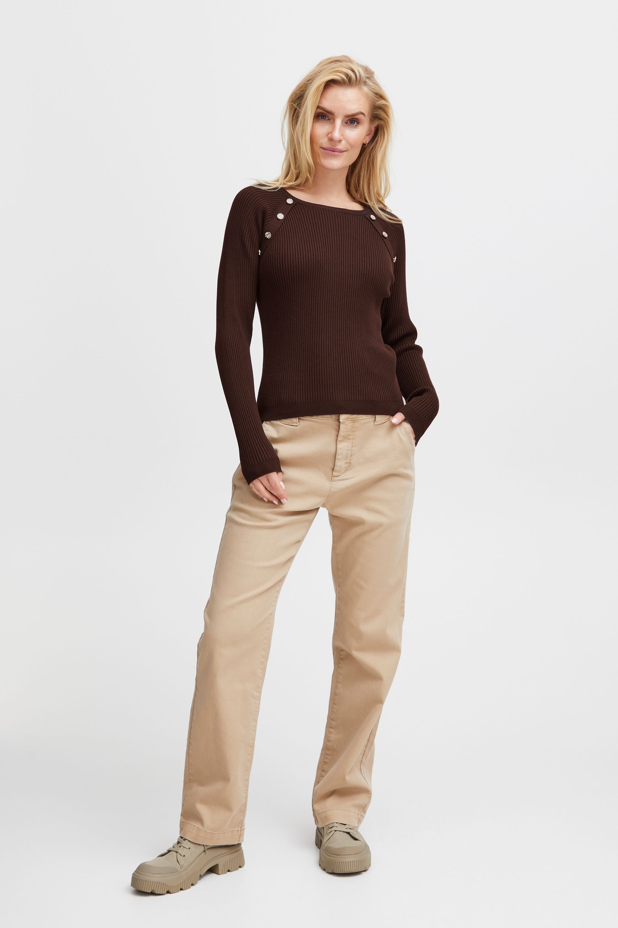 Pulz Jeans Strickfleece-Pullover »Strickpullover PZSara«