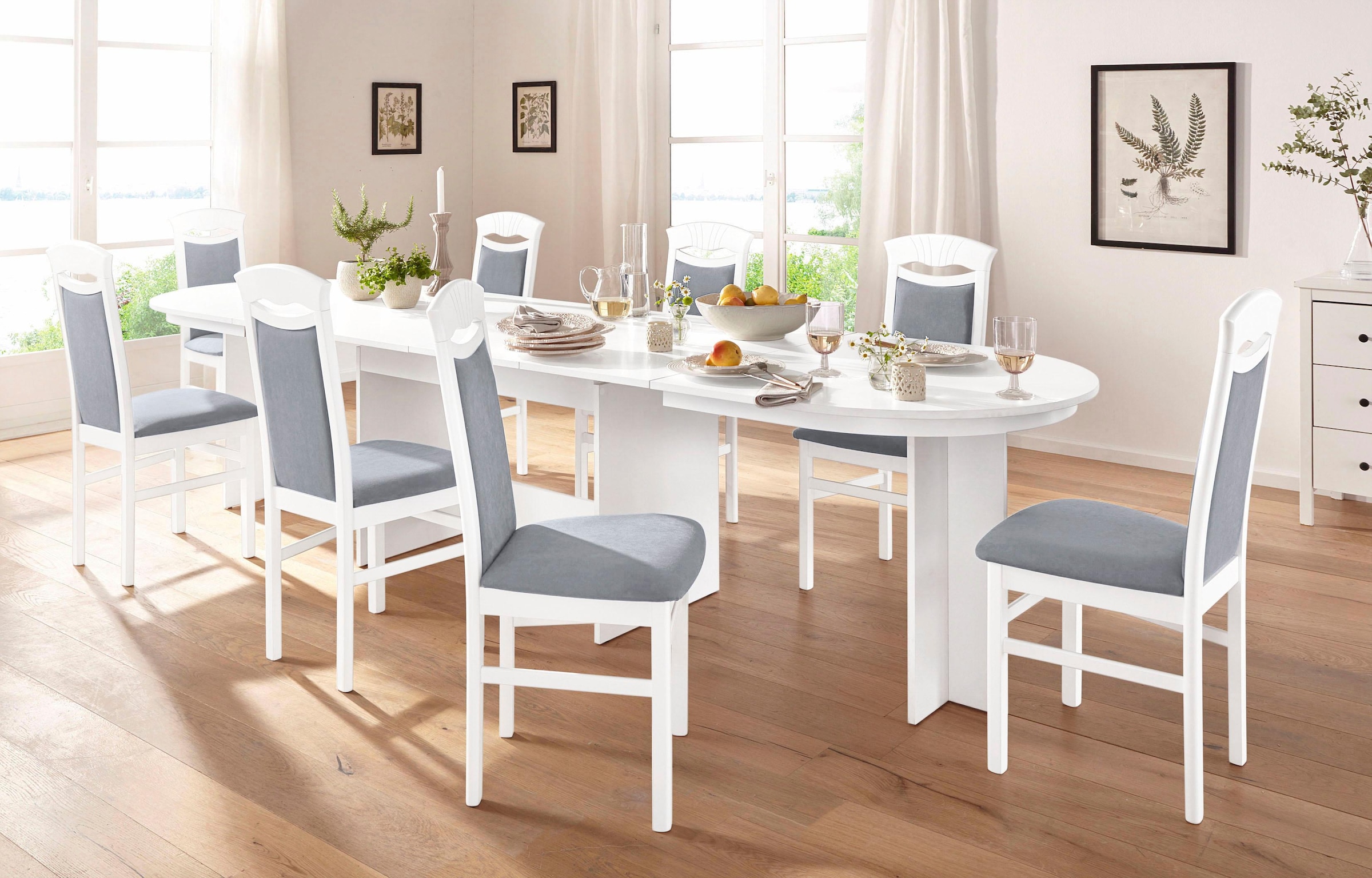 Home affaire Esszimmerstuhl "Franz", (Set), 2 St., Microfaser, strapazierfä günstig online kaufen