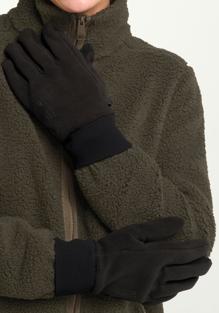 Jack Wolfskin Fleecehandschuhe »VERTIGO GLOVE« Fleecehandschuhe, leicht, touchscreen-kompatibel