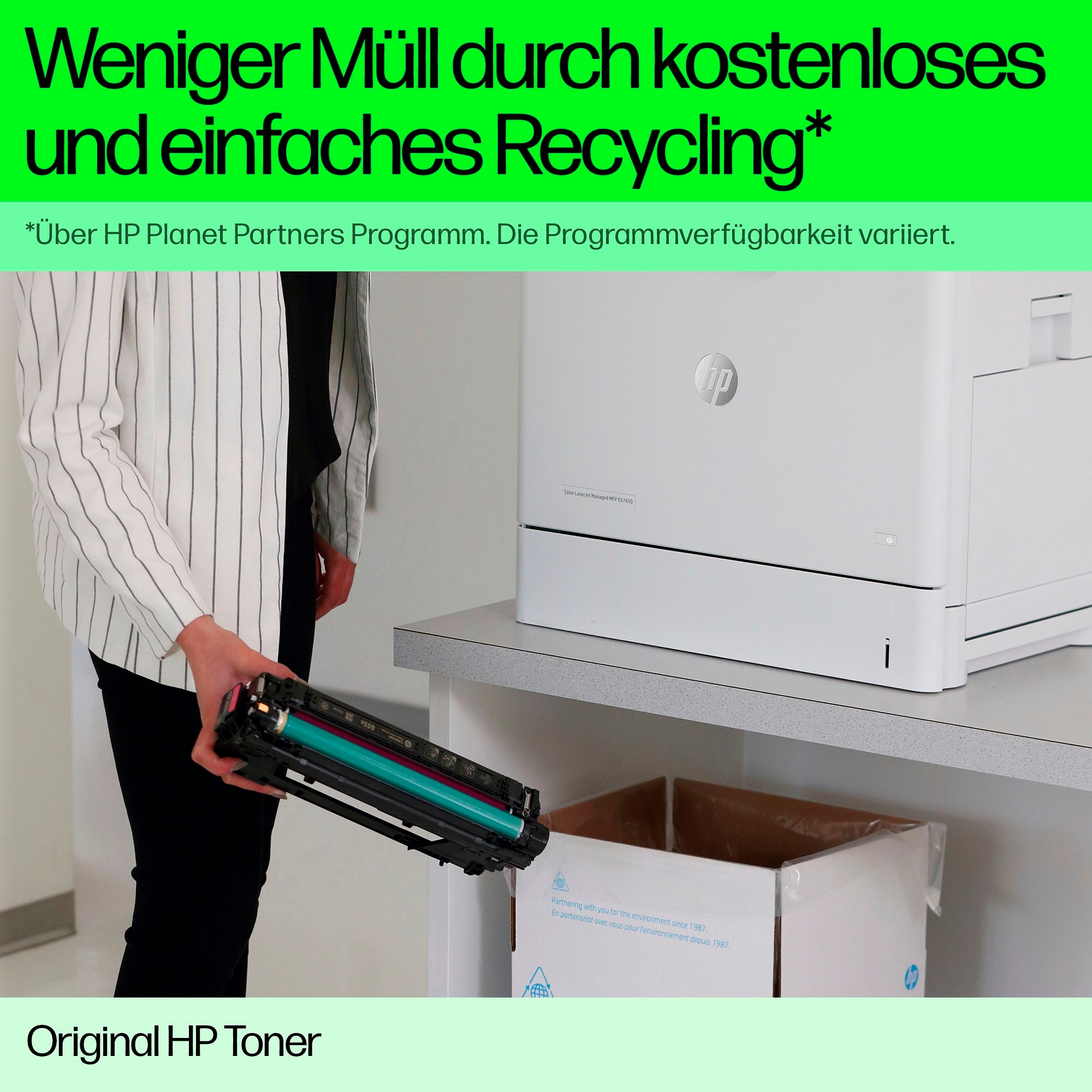 HP Tonerpatrone »HP original Toner 507A, Farben: M/Y«