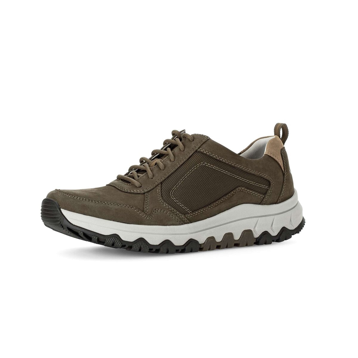 Gabor Sneaker "rollingsoft Sneaker low Materialmix Leder/Textil" günstig online kaufen