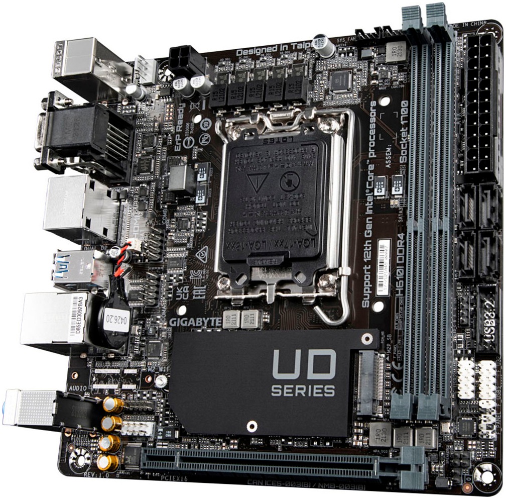 Gigabyte Mainboard »H610I DDR4«