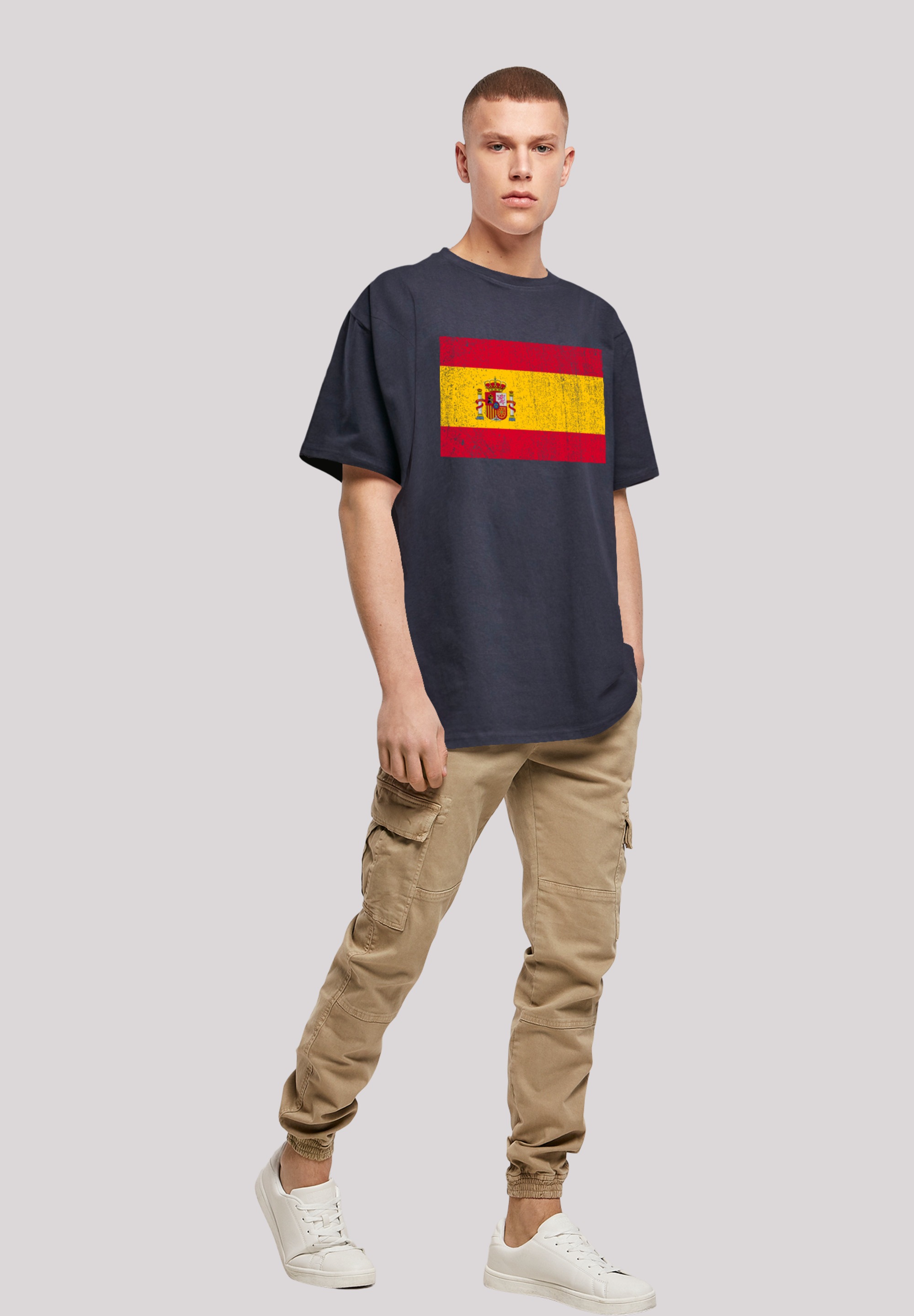 BAUR | Print F4NT4STIC distressed«, Flagge »Spain bestellen Spanien ▷ T-Shirt