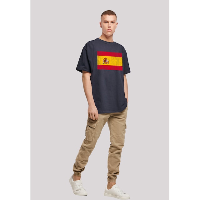 Spanien BAUR Print T-Shirt ▷ bestellen | F4NT4STIC Flagge »Spain distressed«,