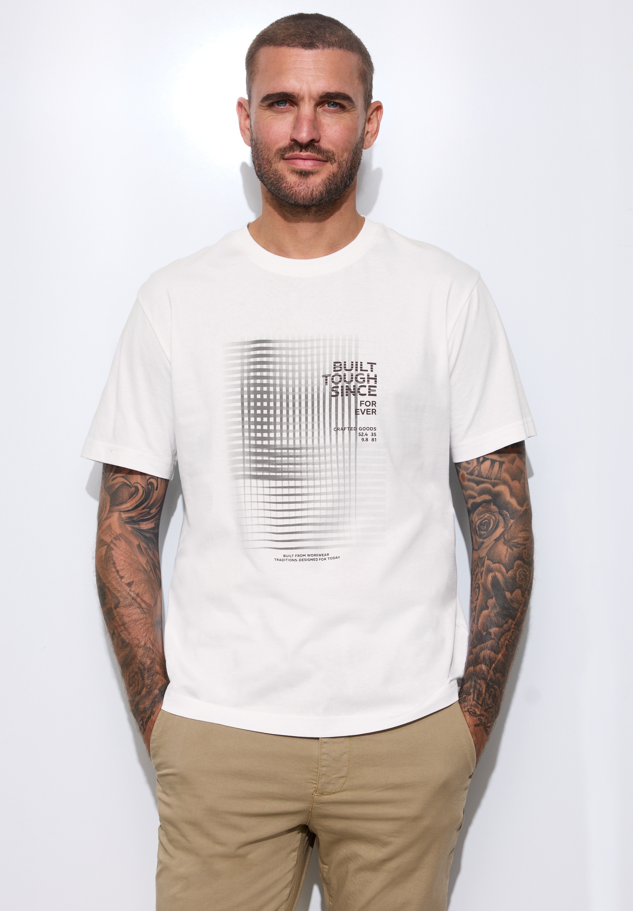 STREET ONE MEN aus reiner Baumwolle