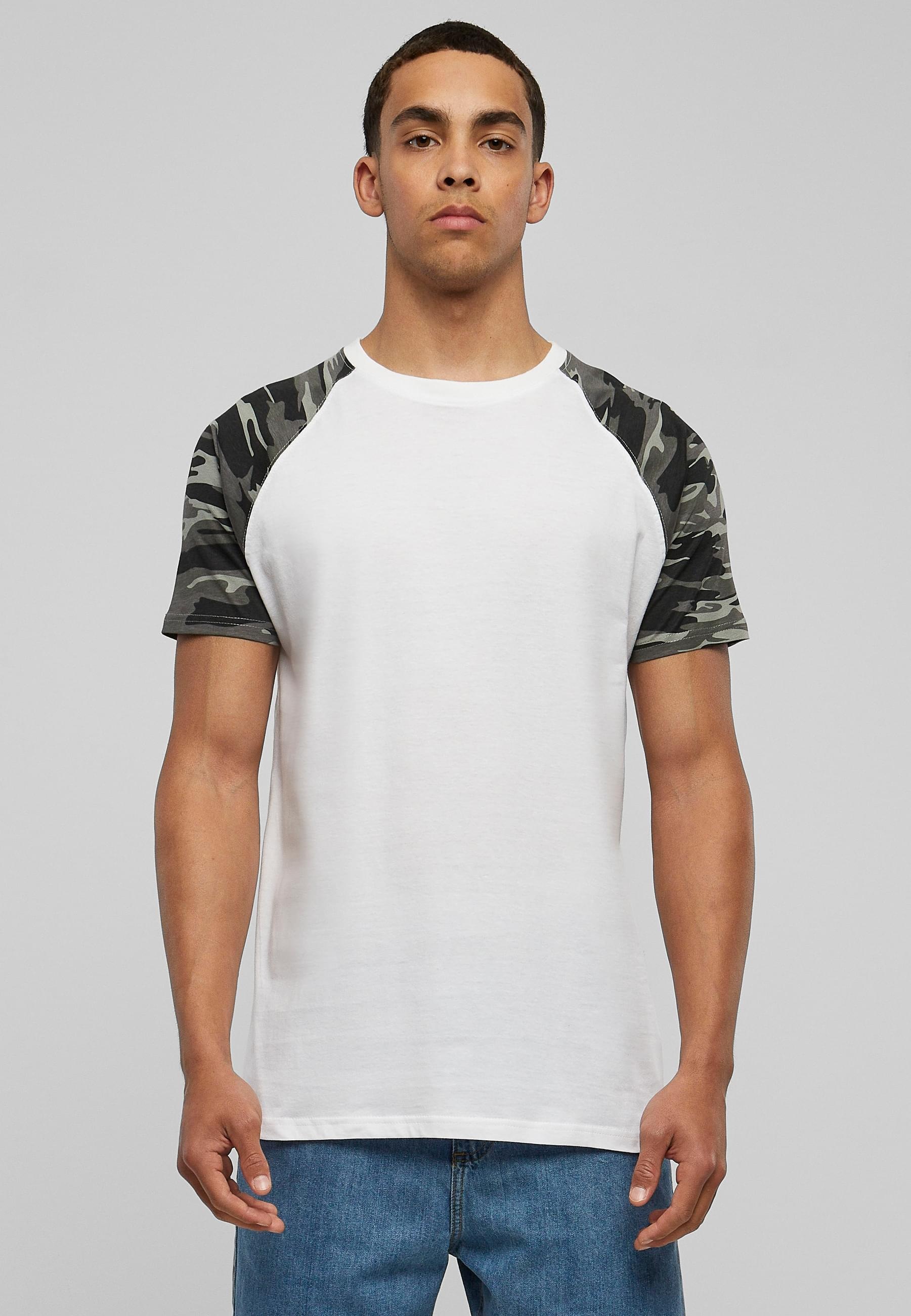 URBAN CLASSICS T-Shirt »Urban Classics Herren Raglan Contrast Tee«, (1 tlg.)