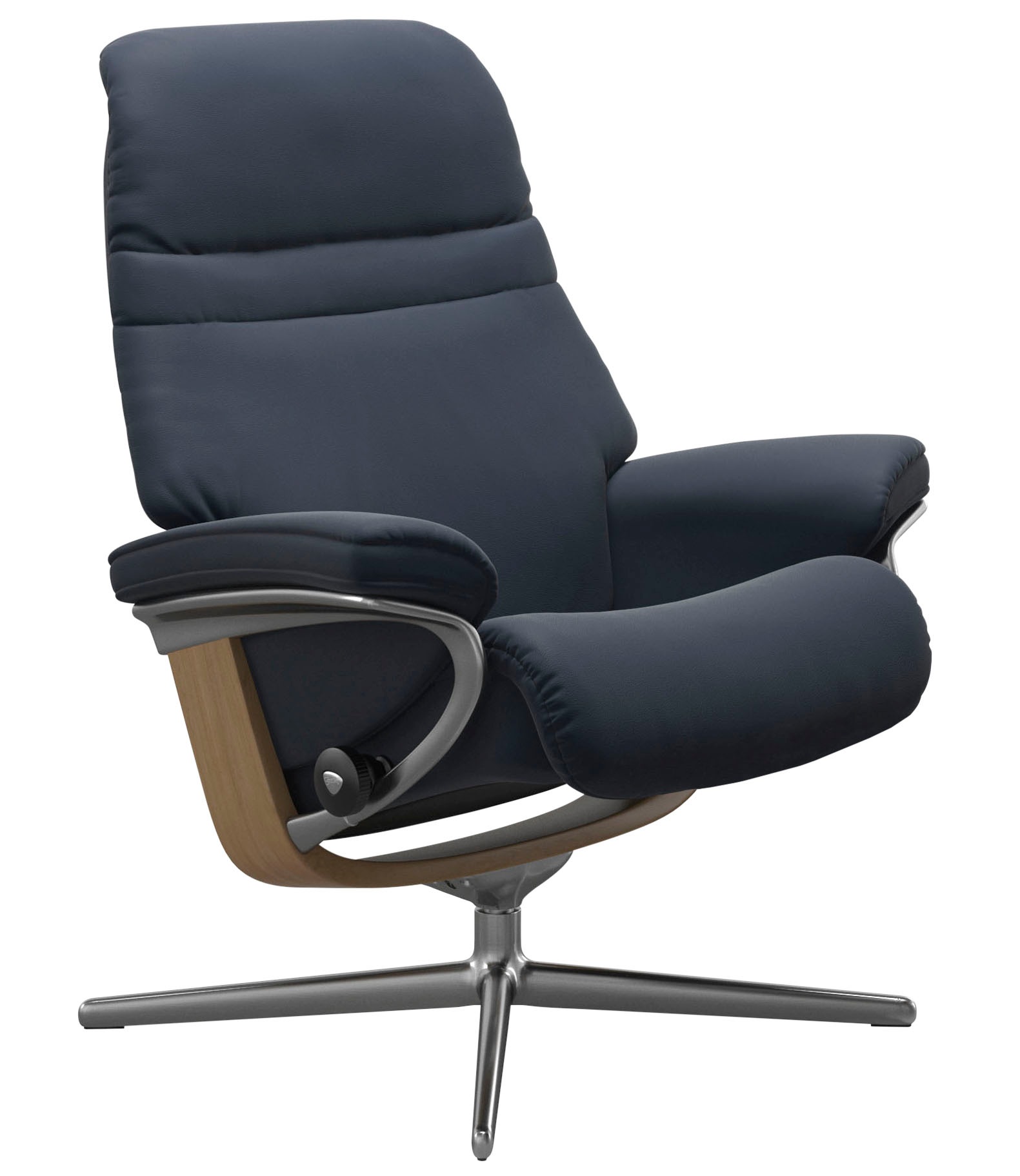 Thumbnail - Stressless Relaxsessel "Sunrise" mit Cross Base, Größe S, M & L, Holzakzent Eiche