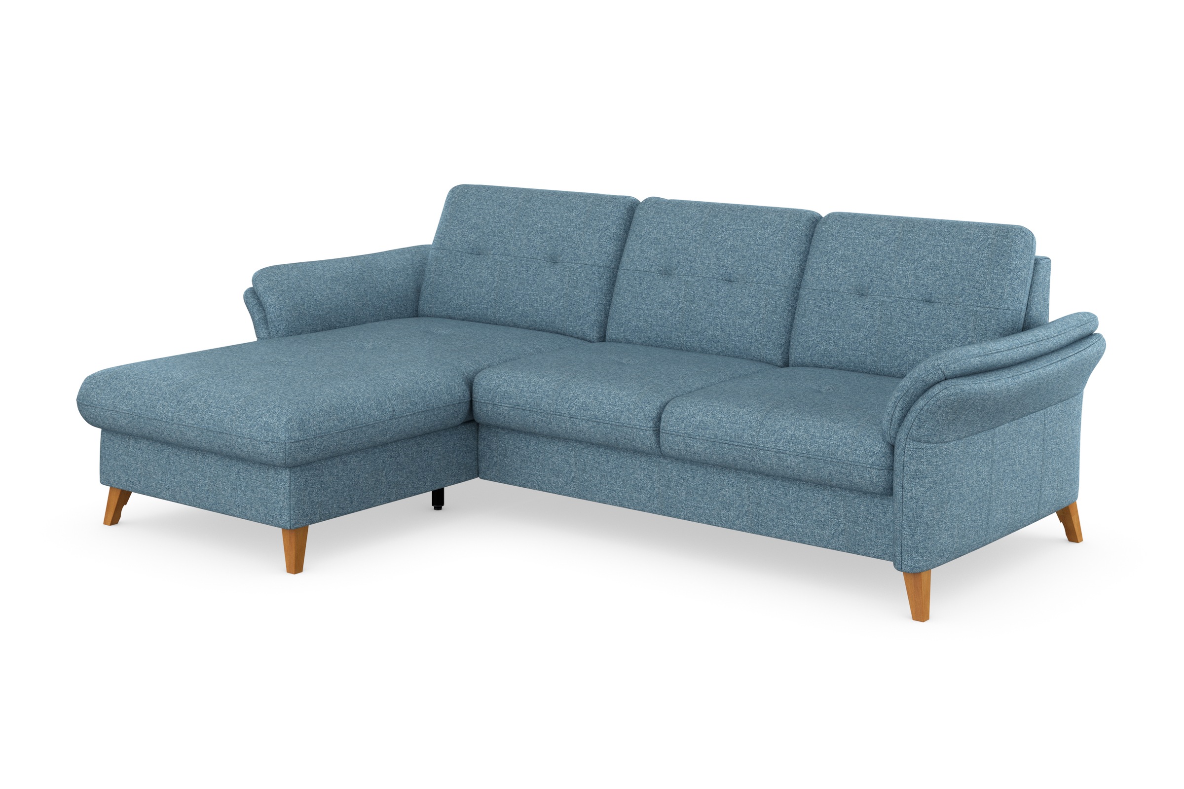 sit&more Ecksofa »Göteborg«, Sitztiefenverstellung und Federkern, wahlweise mit Bettfunktion