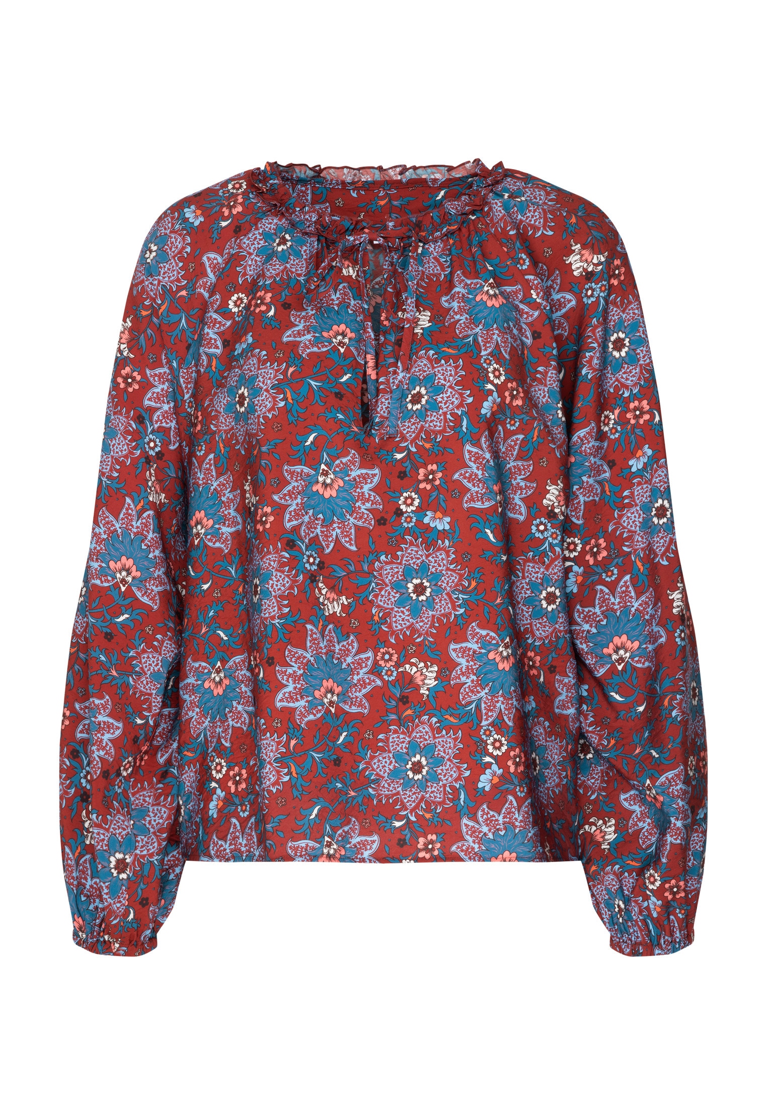 seidensticker Klassische Bluse »Schwarze Rose«, Tunika Druck