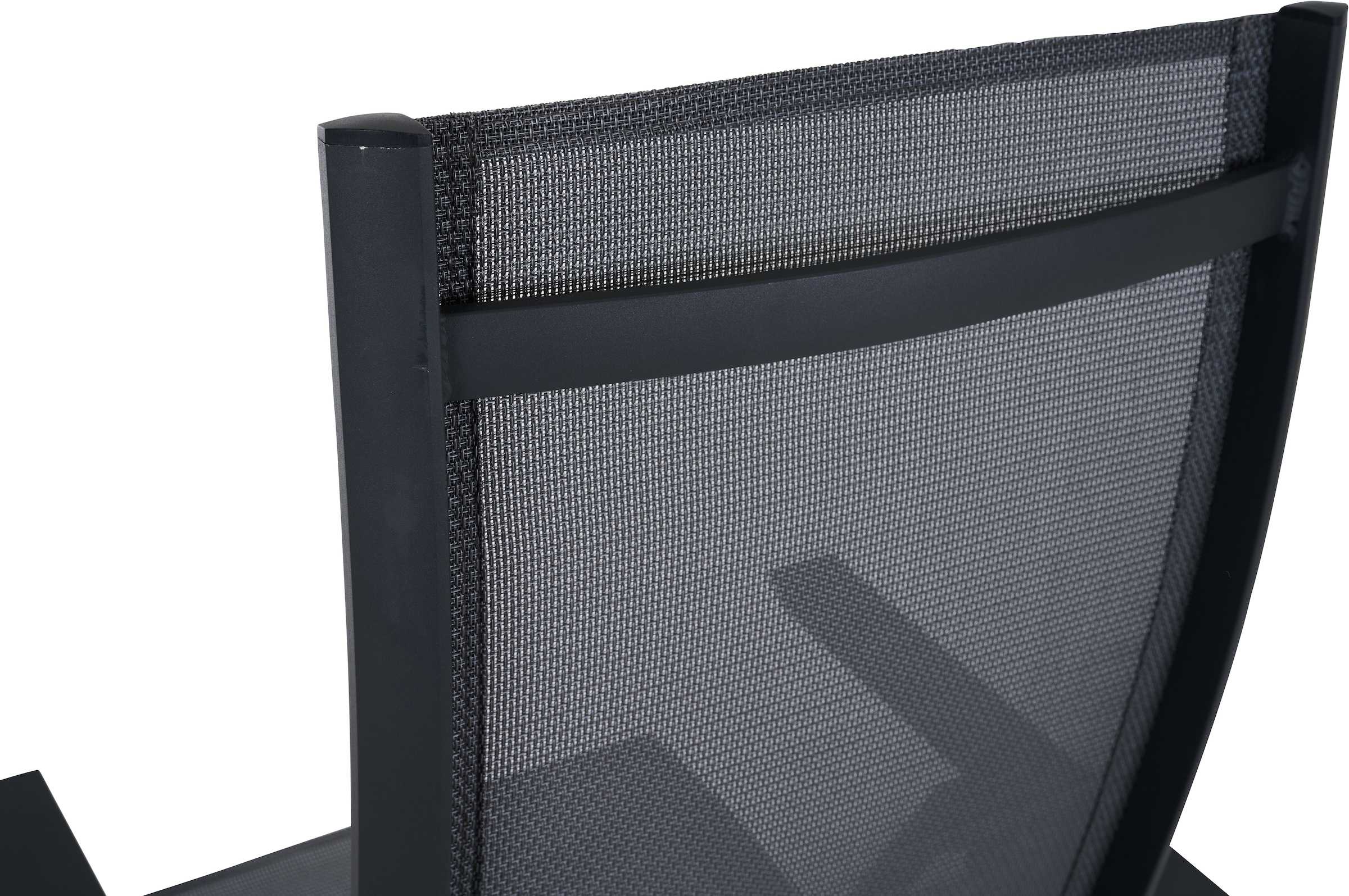 Siena Garden Gartensessel »TAURO Klappsessel, matt anthrazit« Gestell aus Aluminium, Ranotex® Bezug royal-grey