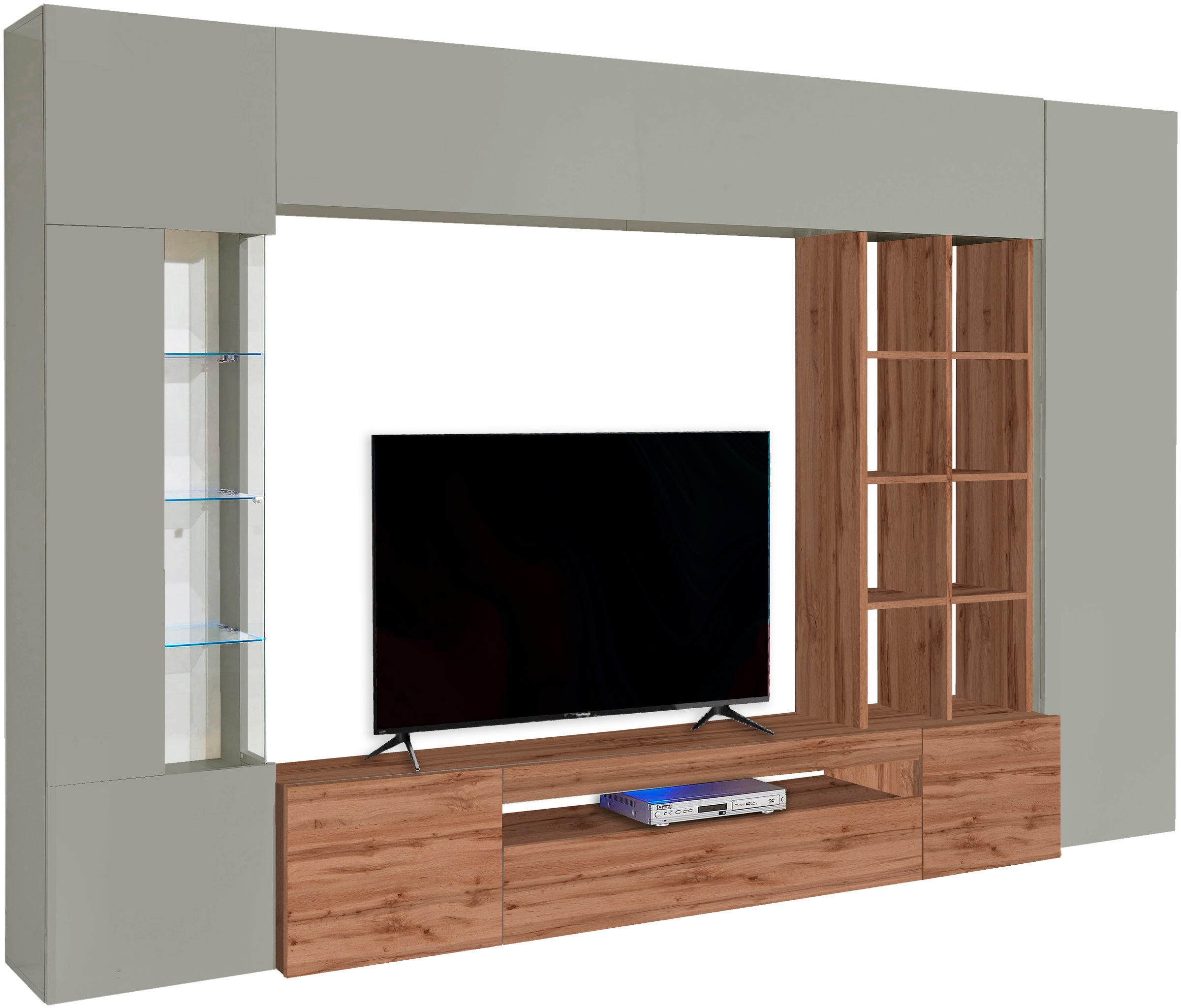 OTTO home Wohnwand "New Egypt, Anbauwand, Medienwand, Wohnzimmerwand" Set, günstig online kaufen