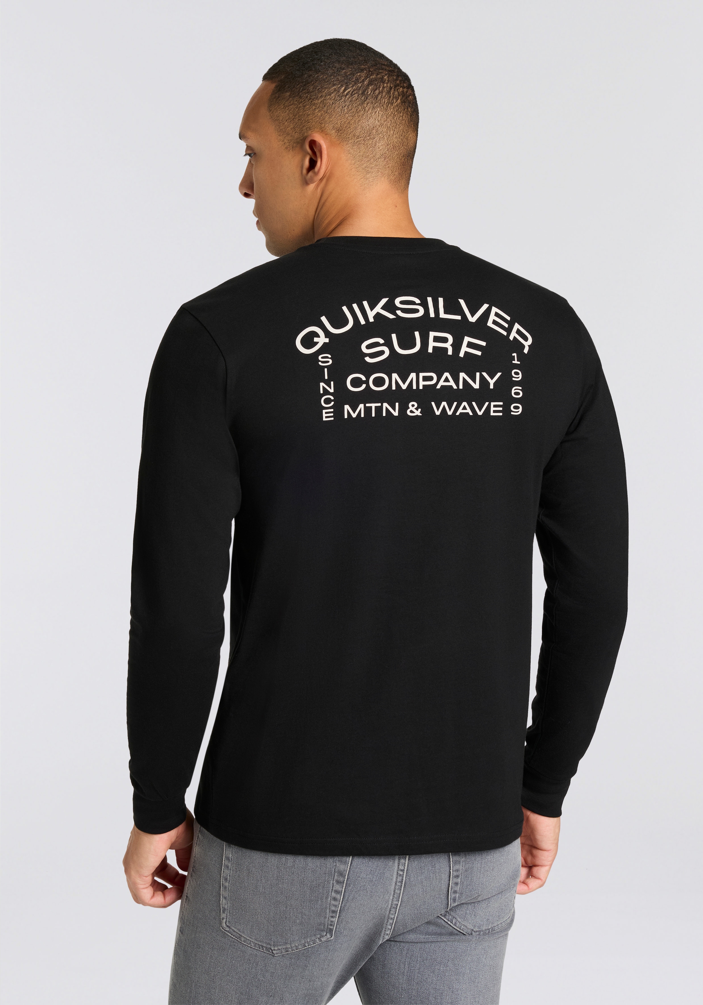 Quiksilver Longsleeve »SURF LOCK UP OMNI LS PACK« 2 Doppelpack mit 2 Teilen, Langarm-Design, aus Baumwolle