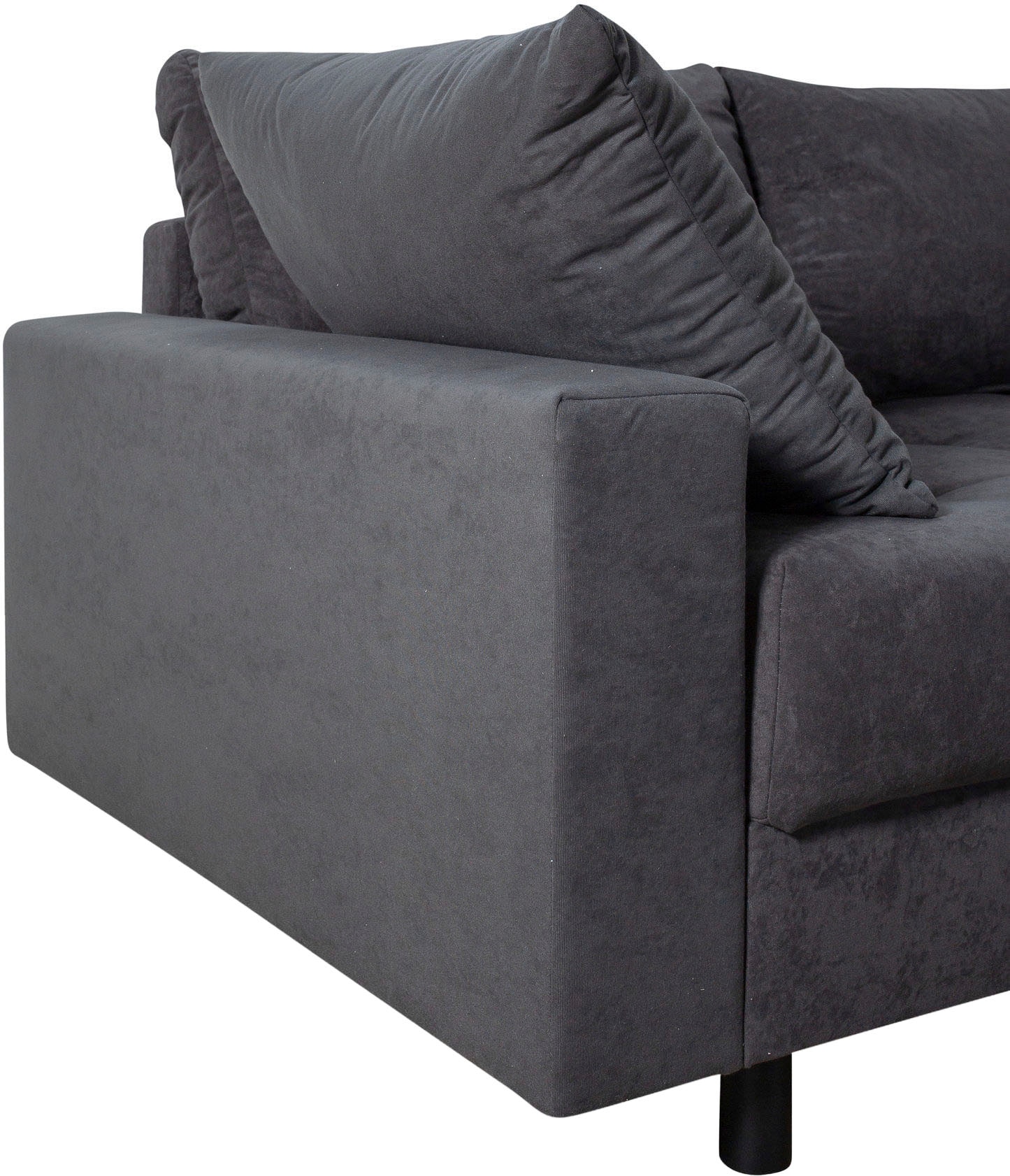 COLLECTION AB Ecksofa »Antonia L-Form, B: 215 cm« Ecksofa, Rückenkissen, ottomane beidseitig montierbar, Bonnelfederkern
