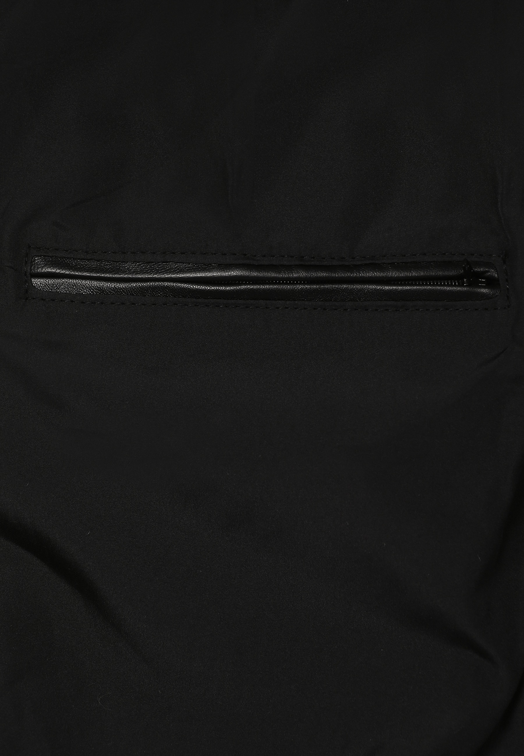 Felix Hardy Lederjacke »Lederjacke mit Kapuze und Reißverschluss«