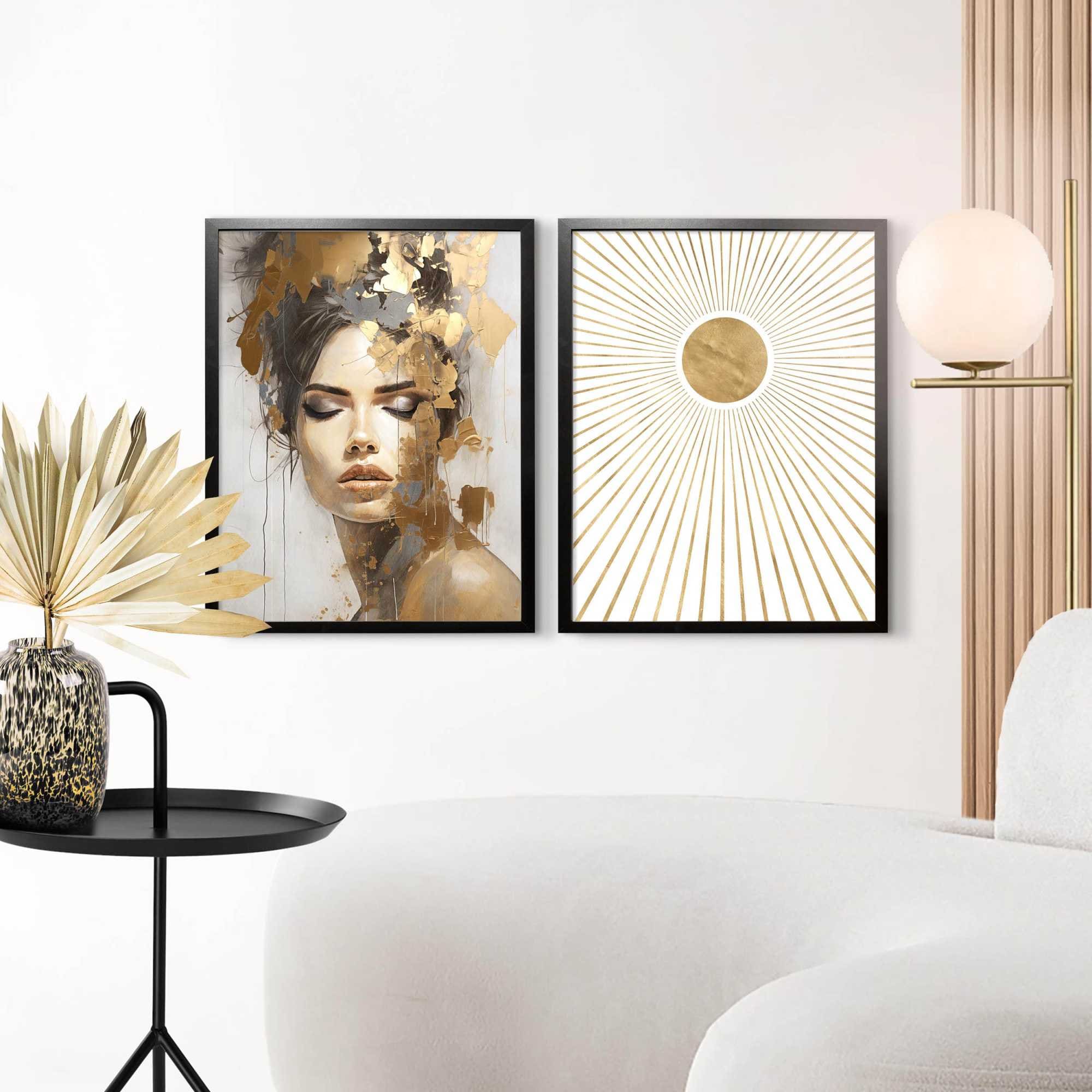 Reinders! Bilderrahmen »Poster 40x50 schwarz« 1 Stk. tlg. Wohnzimmer - Schwarz - MDF - Kein Thema - 43,5x53,5 cm