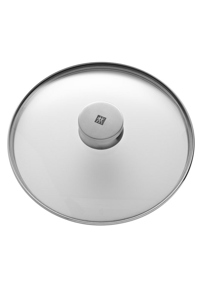 Zwilling Topf-Set »Joy«, Edelstahl 18/10, (Set, 4 tlg., je 1 Kochtopf Ø 16/20 cm, 1 Bratentopf Ø 20 cm, 1 Kasserolle Ø 16 cm), Glasdeckel, Sandwichboden, sehr gute Wärmeverteilung, inkl. Füllskala