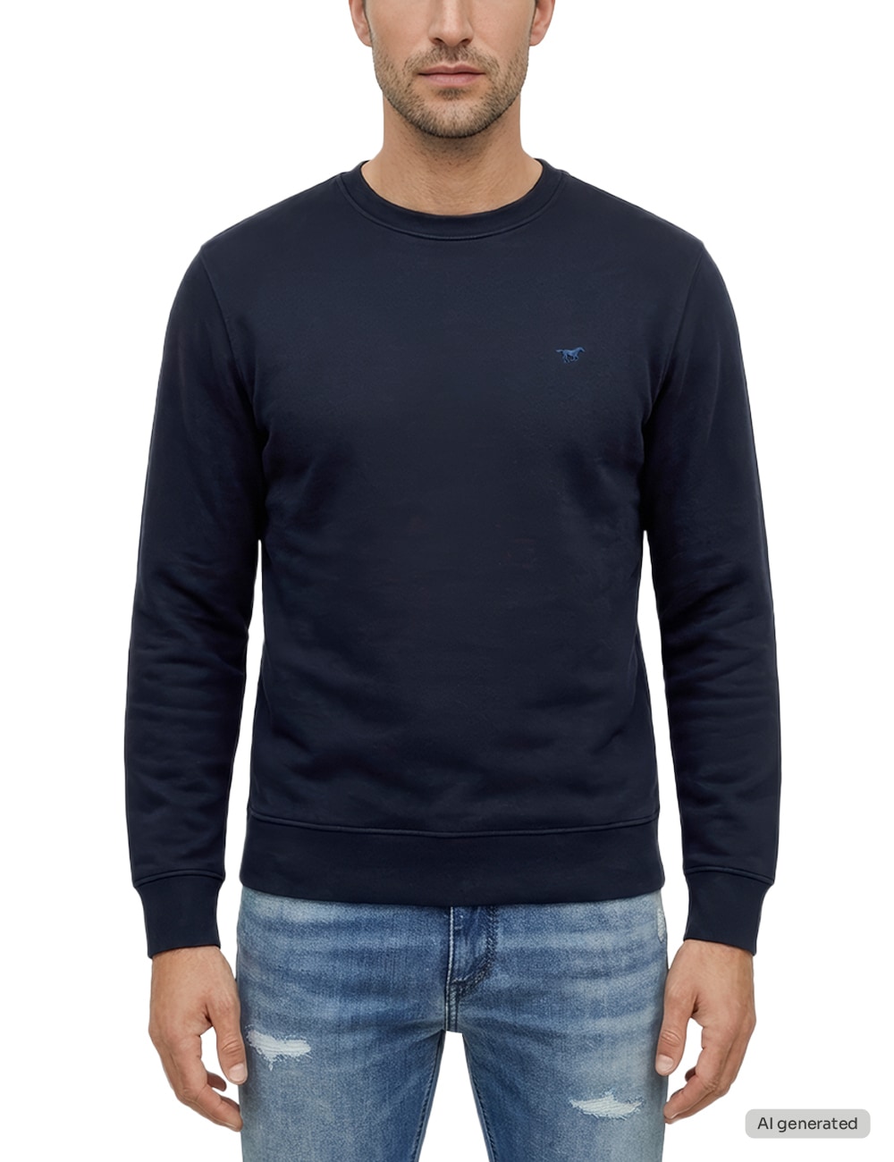 MUSTANG Sweatshirt "Herren Style Clio"