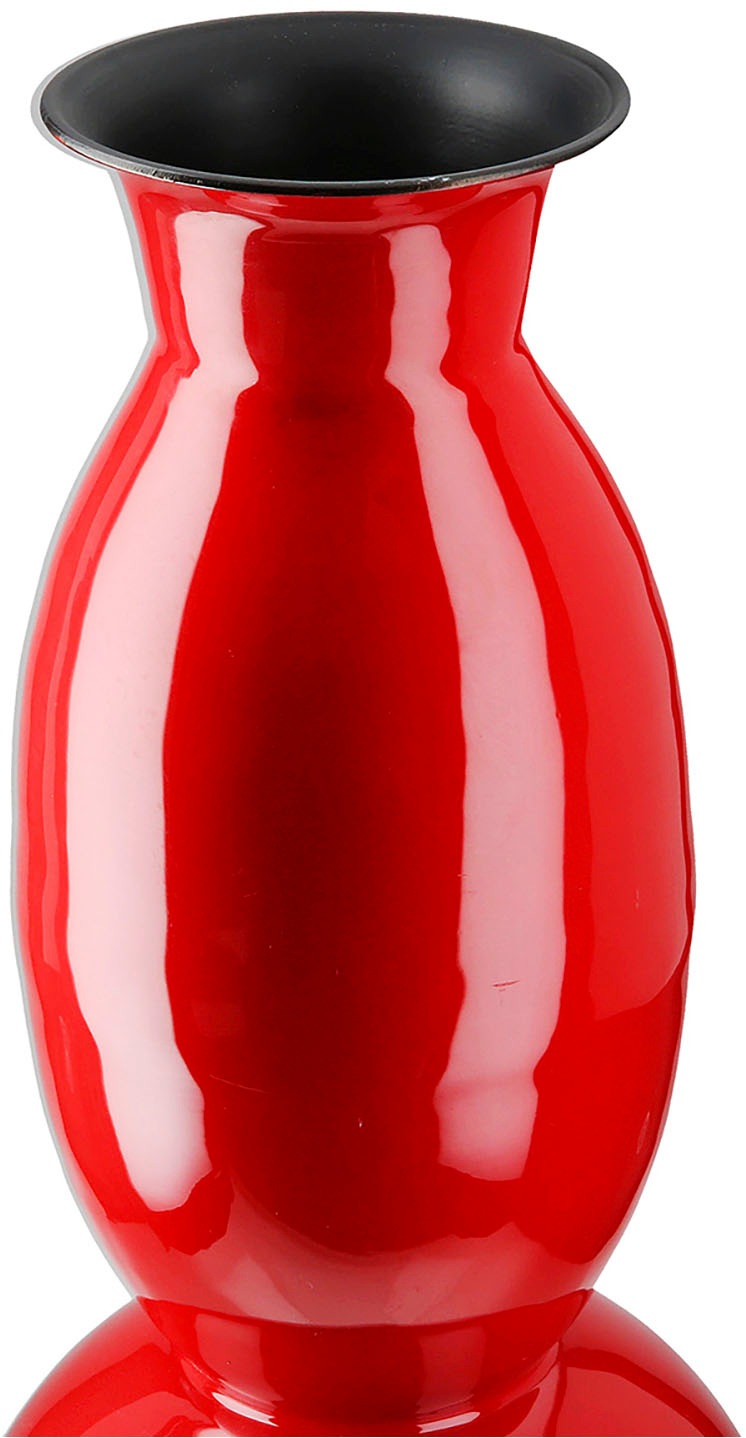 GILDE Bodenvase »Vase Neo rot H.49 cm«, (1 St.)
