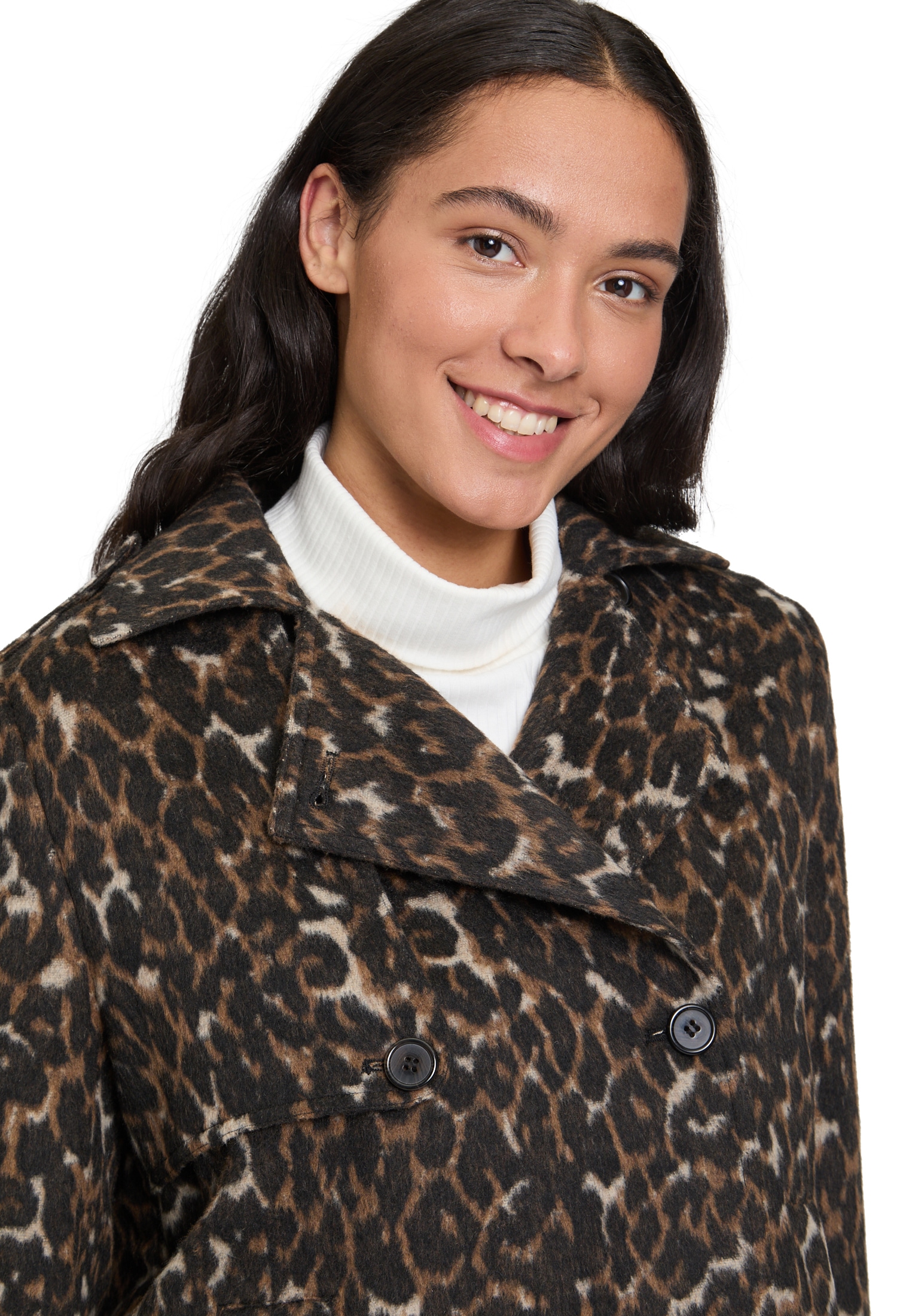 Cartoon Kurzblazer »Cartoon Damen Kurztrench mit Taschen«