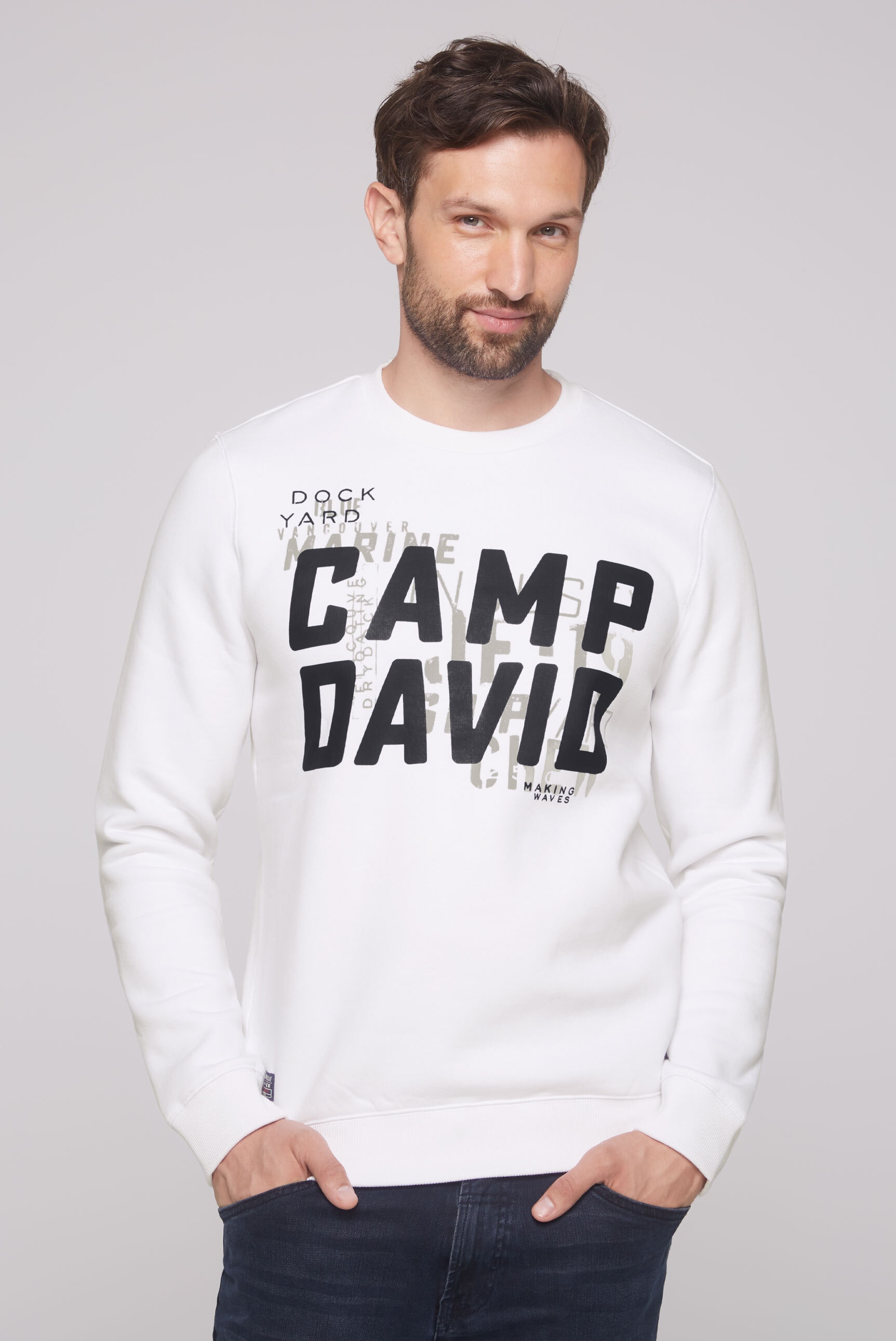 CAMP DAVID Sweater, mit weicher Innenseite günstig online kaufen