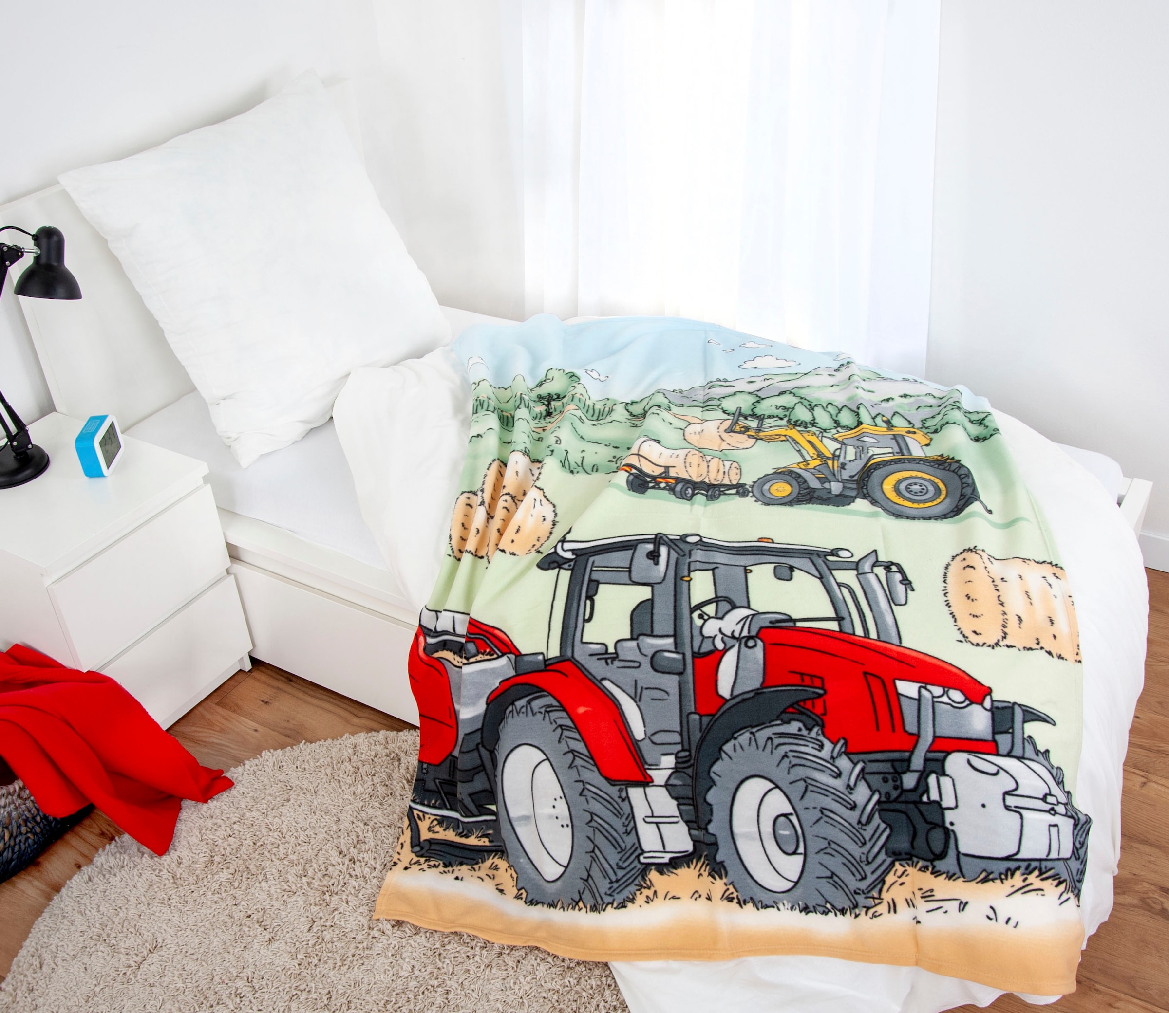 | Herding Kinderdecke Kuscheldecke Young mit Traktor kaufen »Traktor«, tollem Motiv, BAUR Collection