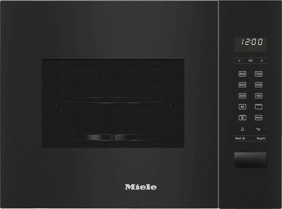 Miele Einbau-Mikrowelle M 2224 SC, Mikrowelle-Grill, 800 W schwarz Mikrowellen mit Grill Mikrowelle Haushaltsgeräte