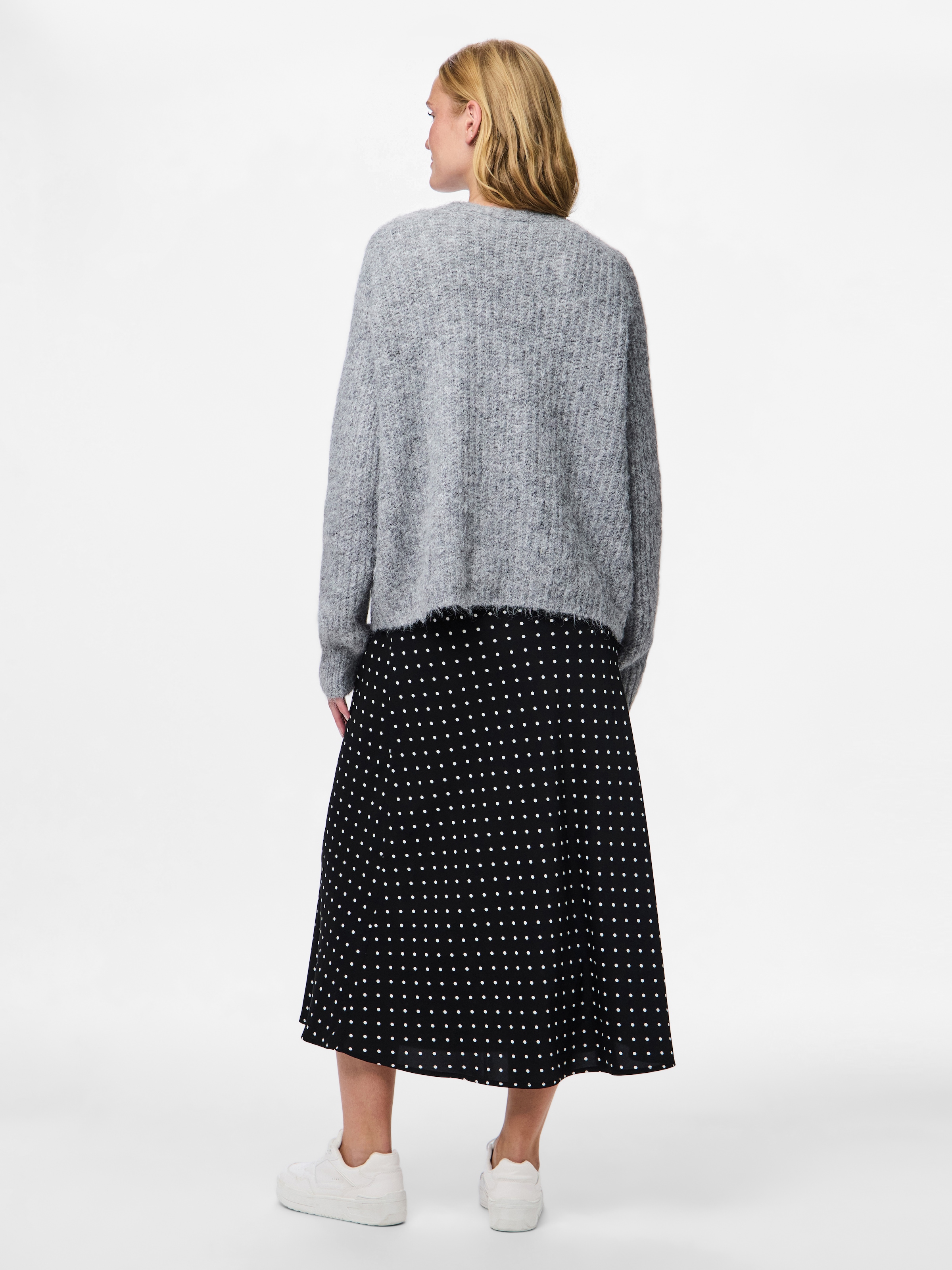 pieces Strickjacke »PCCLEO LS V-NECK KNIT CARDIGAN NOOS BC«