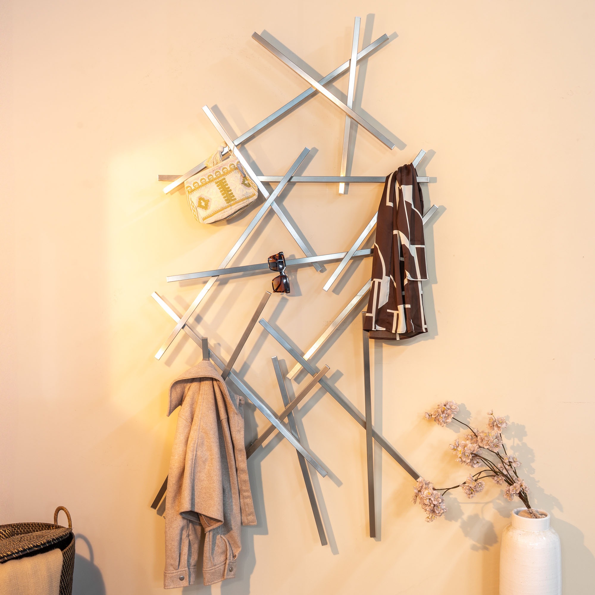 Thumbnail - Spinder Design Garderobenleiste "MATCHES" Breite 100 cm, Höhe 184 cm