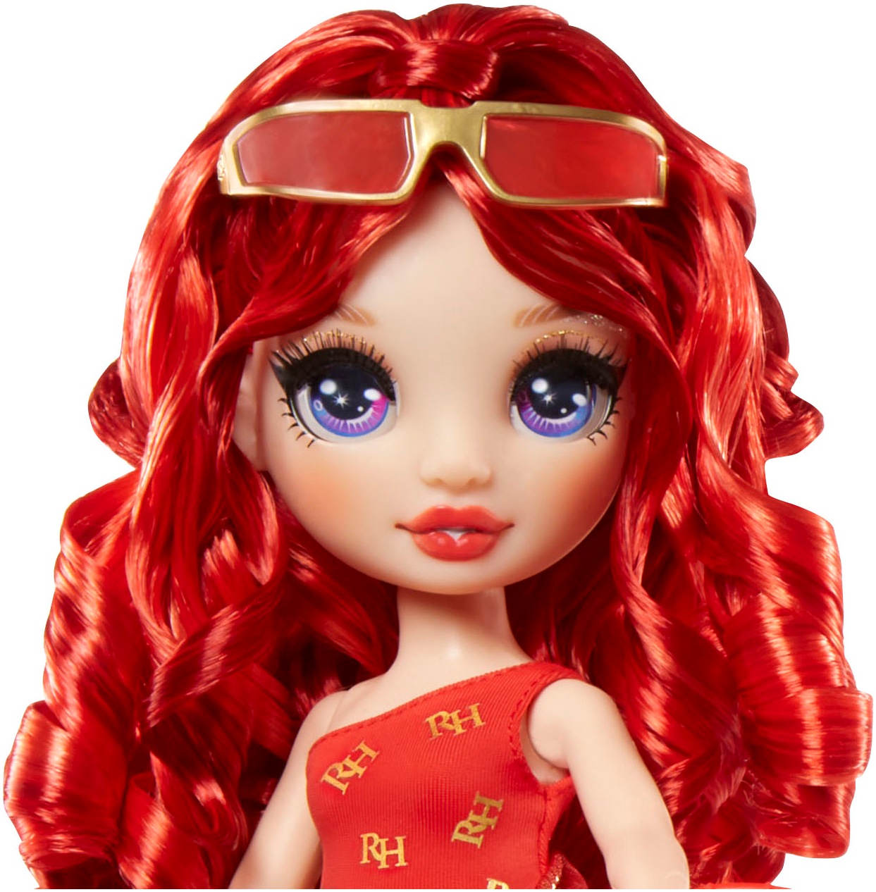 RAINBOW HIGH Anziehpuppe »Rainbow High Swim & Style Fashion Doll- Ruby (Red)«