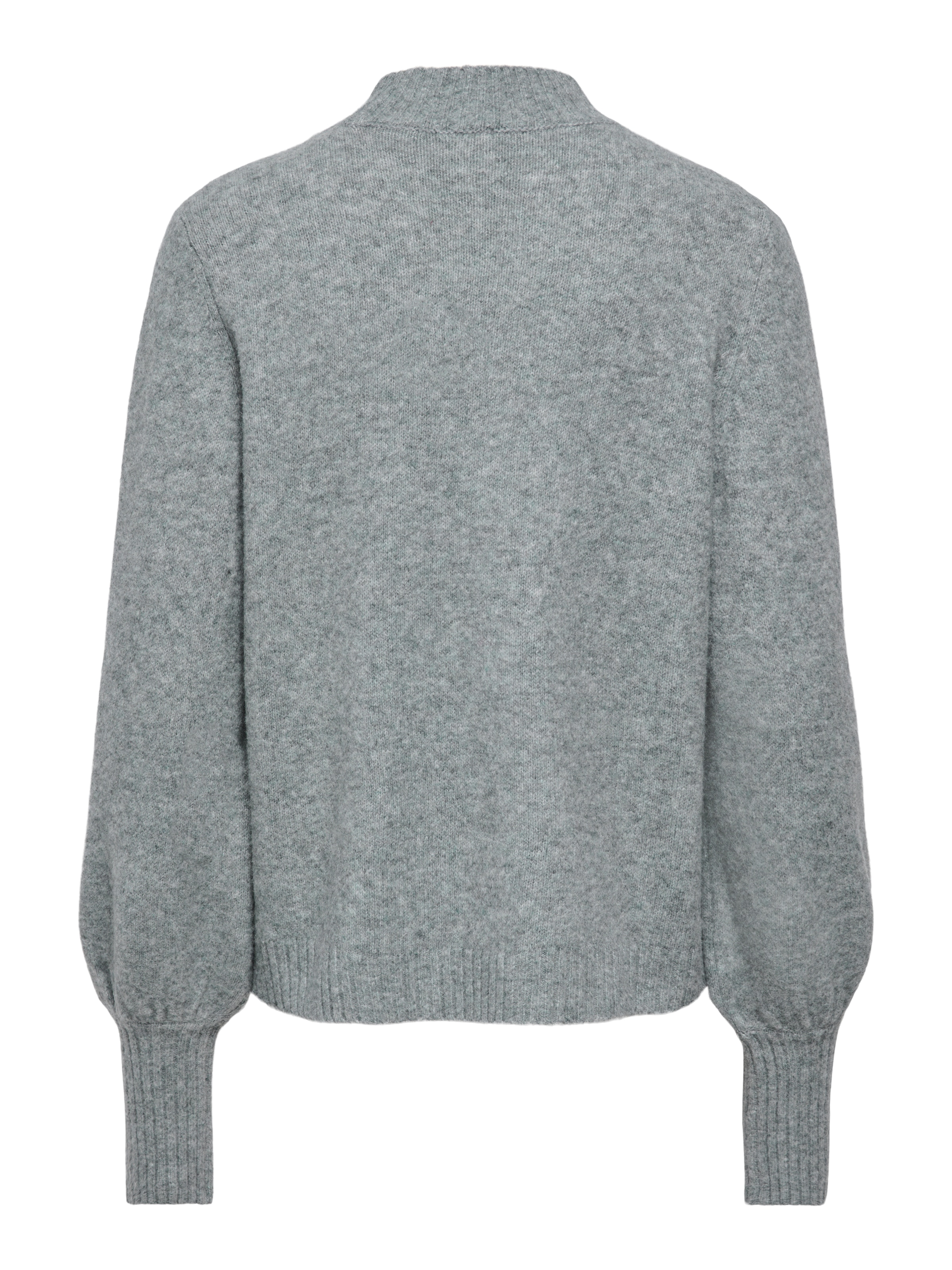ONLY Strickpullover »ONLBEAUTY LS HIGH NECK EMB KNT« Materialmix mit Wolle und Stretch, regular fit