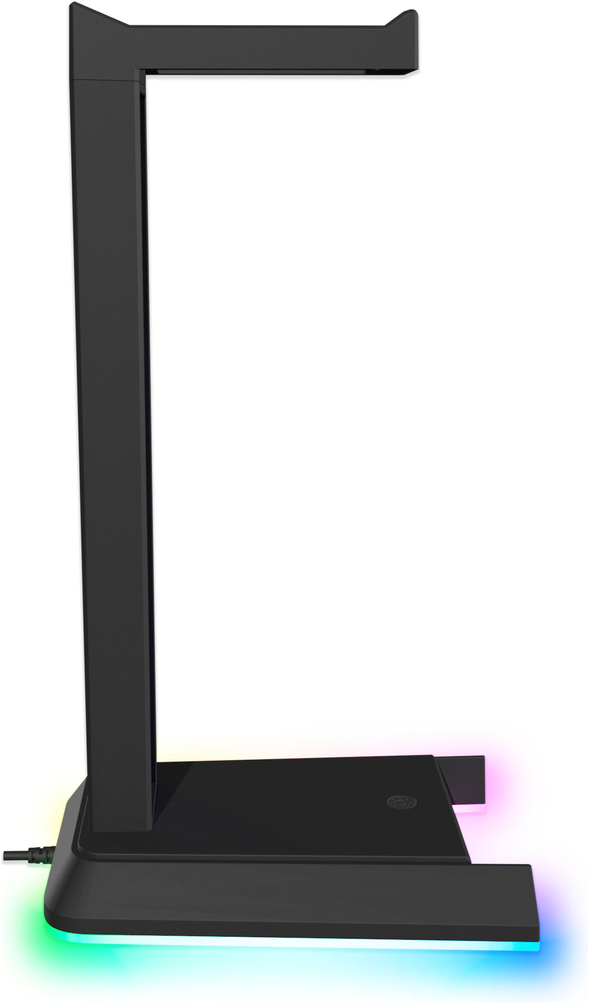Speedlink Headset-Halterung »EXCELLO NX RGB Stand mit USB Hub 2.0 mit 1 USB-C und 2 USB-A Ports«, Headset Ständer mit RGB LED Beleuchtung, 9 Beleuchtungsmodi