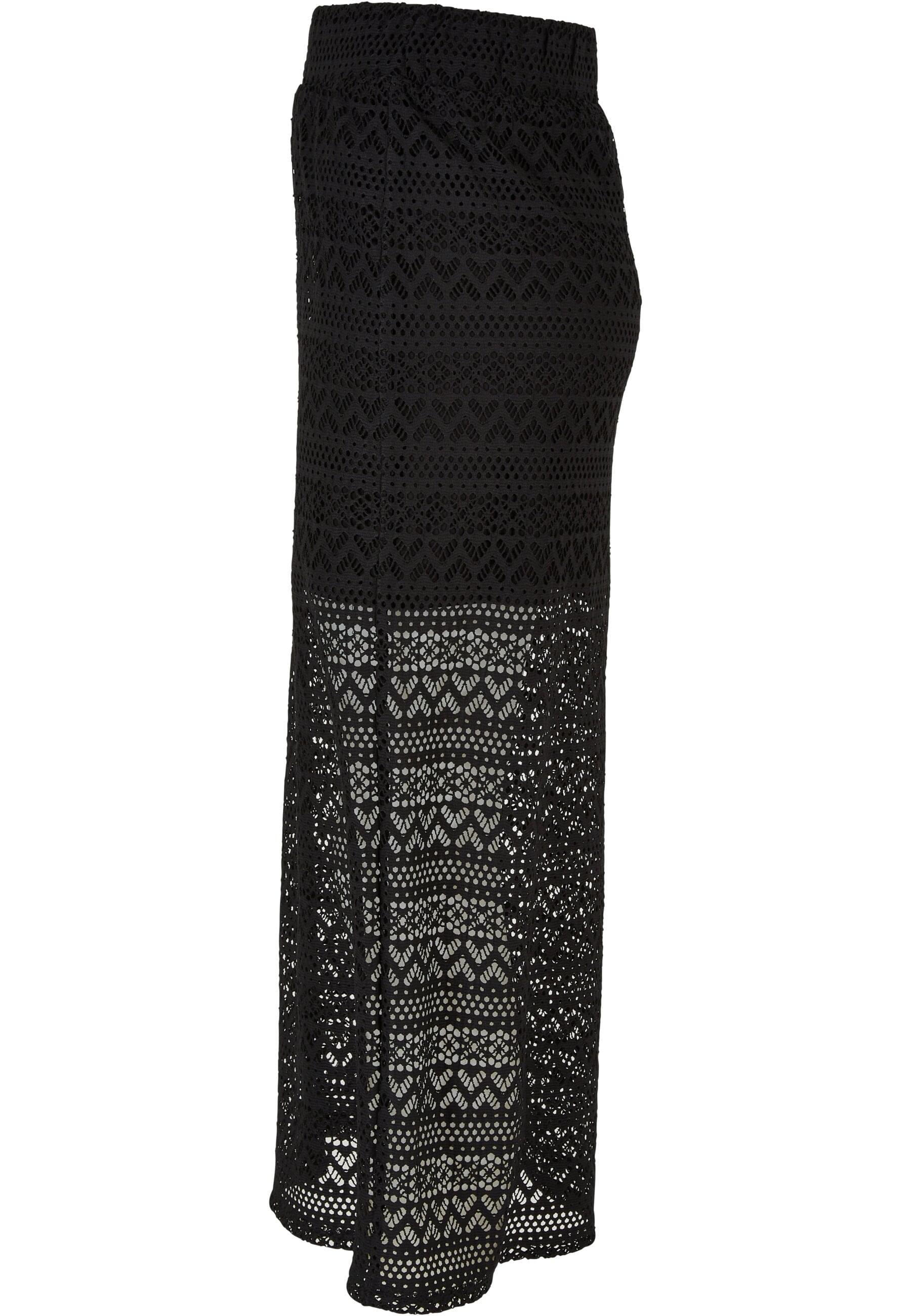 Thumbnail - URBAN CLASSICS Jerseyrock "Urban Classics Damen Ladies Stretch Crochet Lace Midi Skirt" 1 Stk.