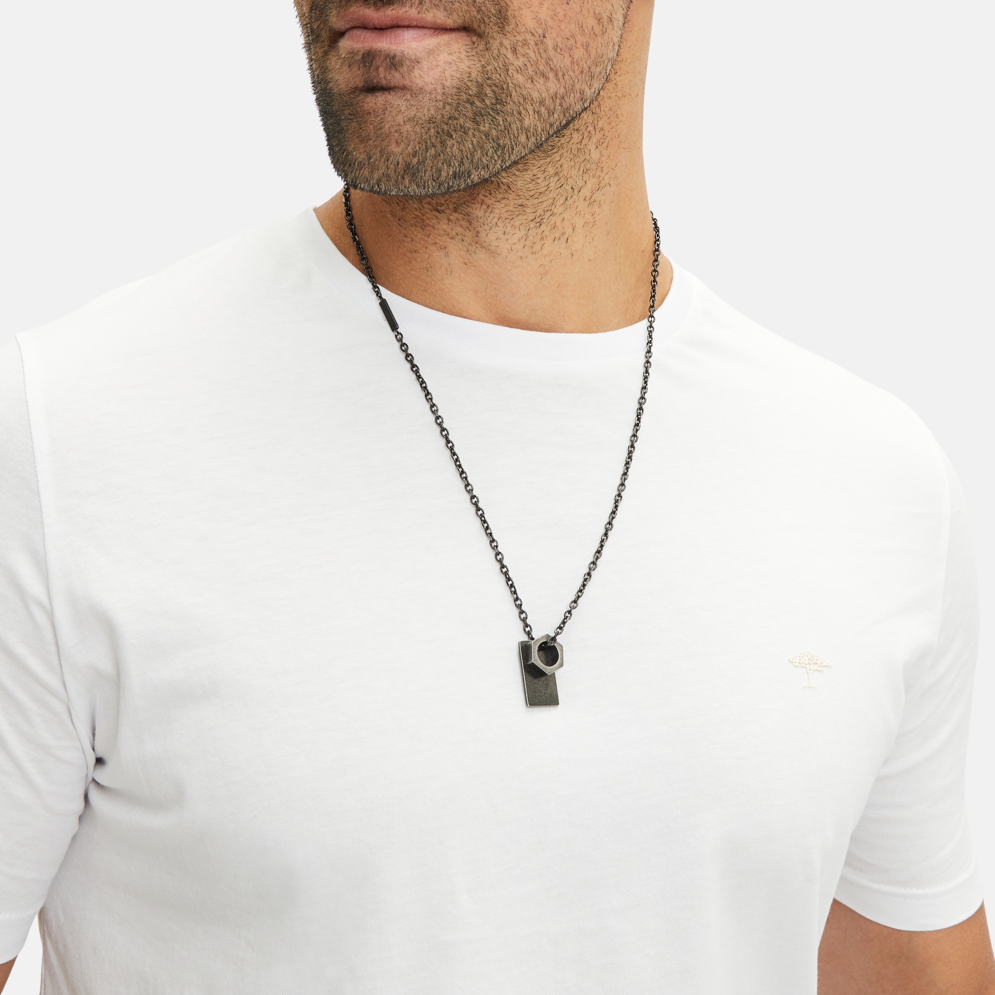 FYNCH-HATTON Kette mit Anhänger »Schmuck Geschenk Edelstahl Halskette The Twist«