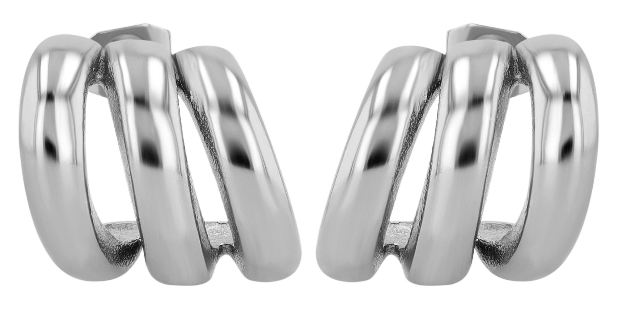 Adelia´s Paar Creolen "Damen Ohrringe – Creole aus Edelstahl" Perfekt zum V günstig online kaufen