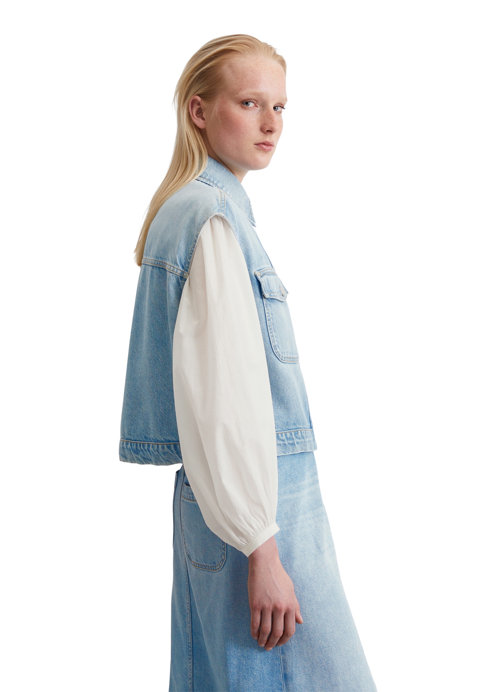 Marc O'Polo Jeansweste »aus TENCEL™ Lyocell-Mix«