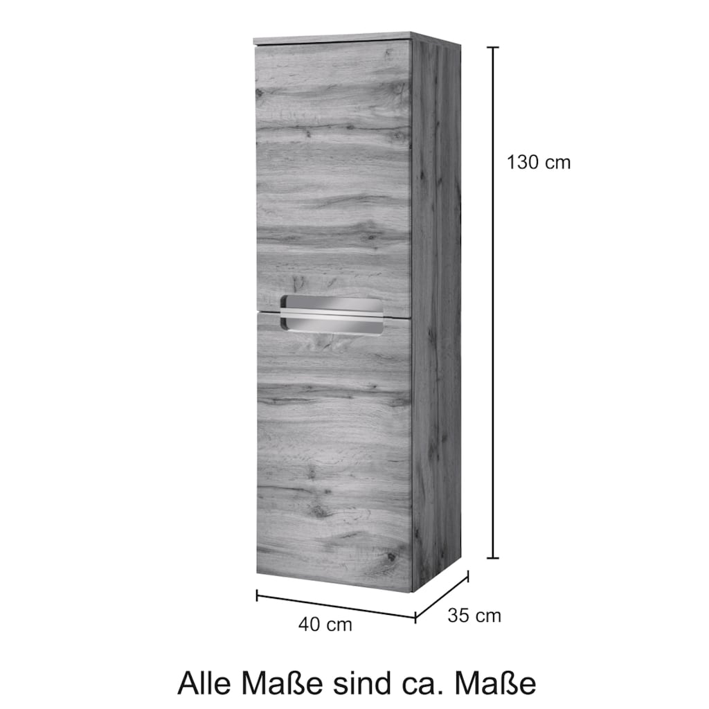 HELD MÖBEL Midischrank »Malibu«, Breite 40 cm, mit viel Stauraum